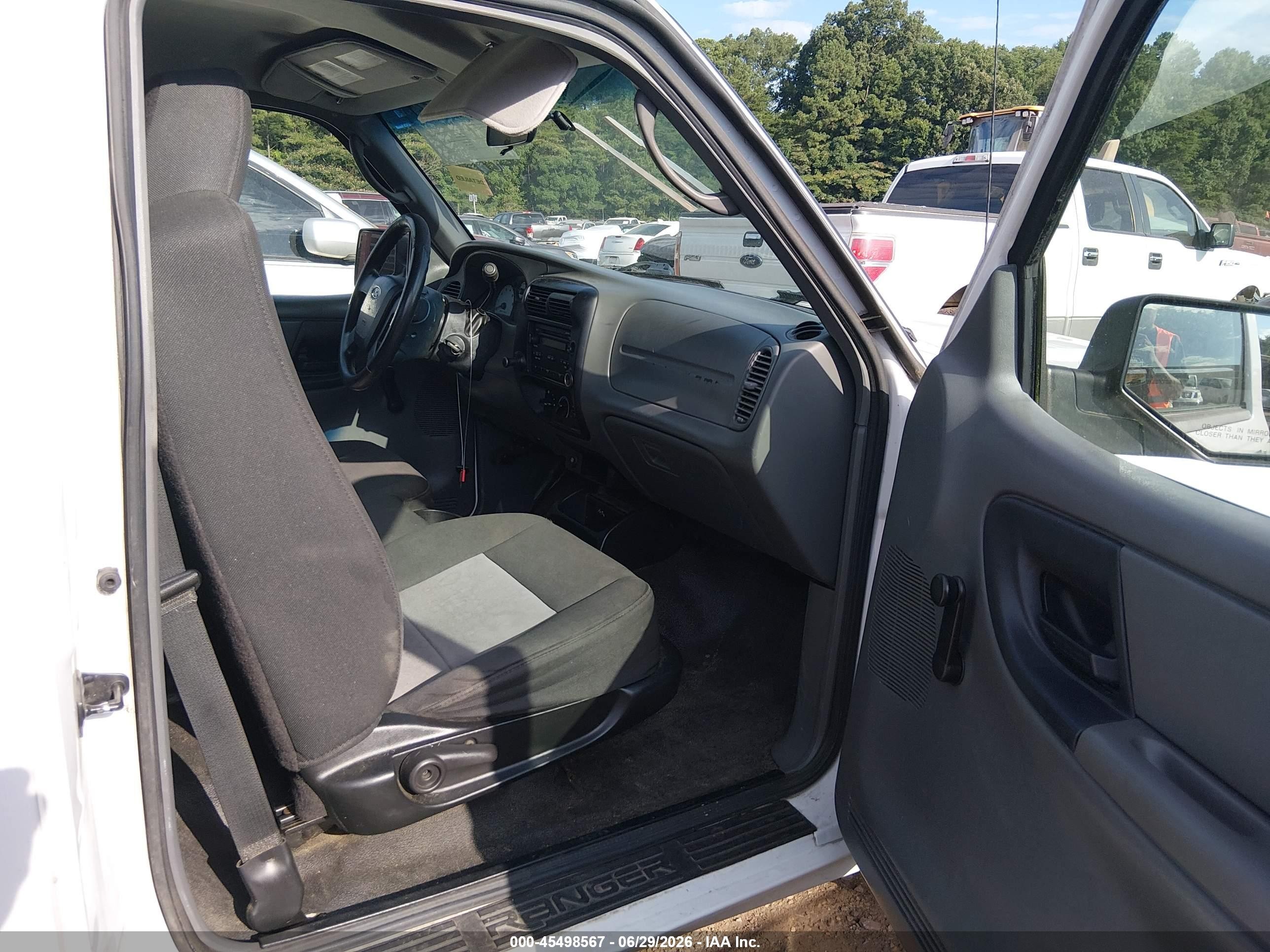 2008 Ford Ranger Xl/xlt White vin: 1FTYR10DX8PB04547