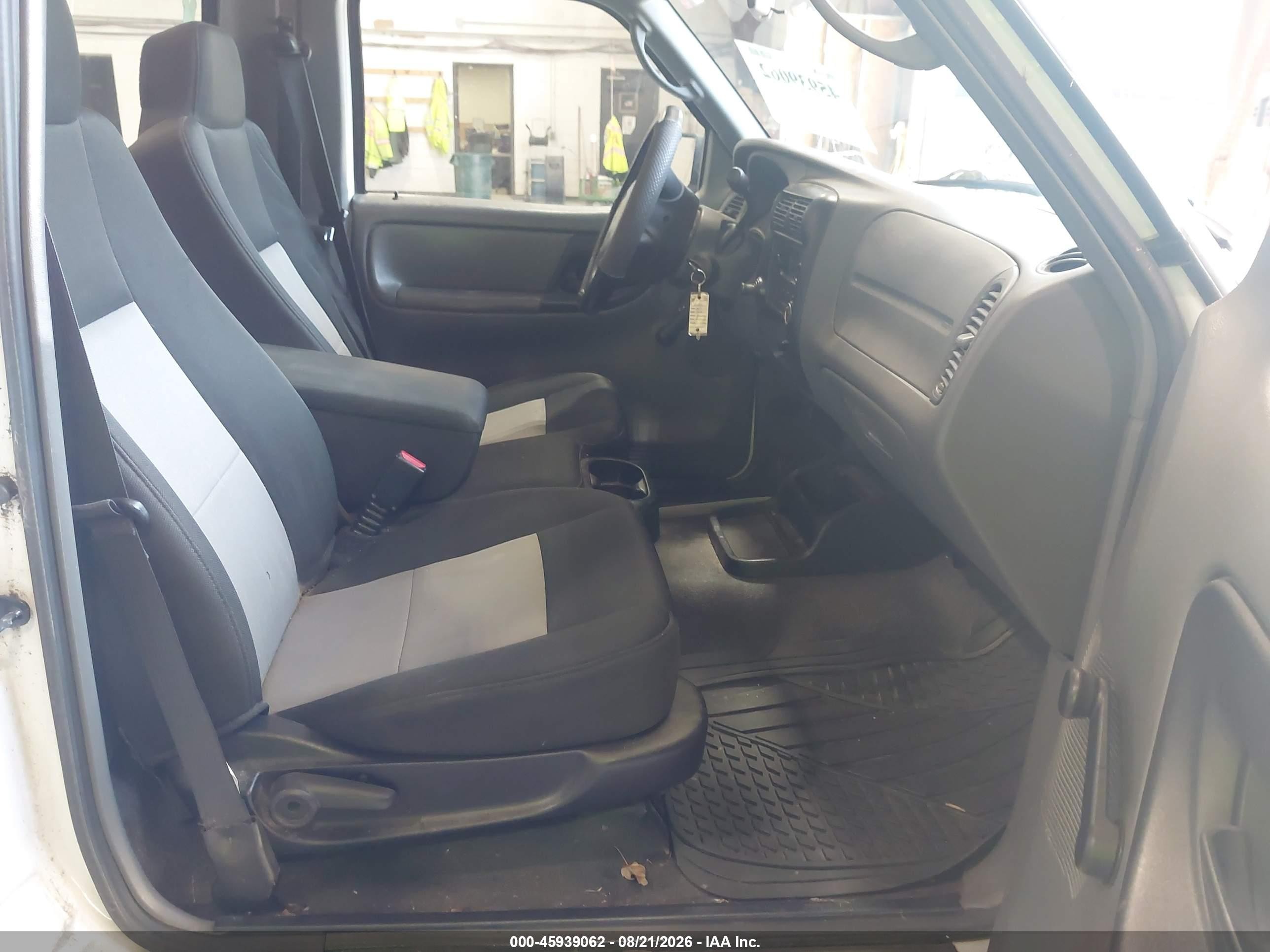 2009 Ford Ranger Sport/xl/xlt White vin: 1FTYR10DX9PA16213