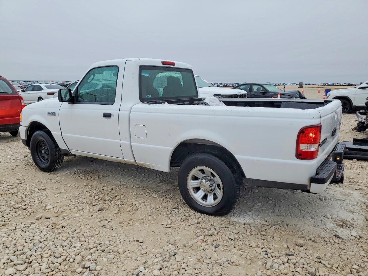 2009 Ford Ranger White vin: 1FTYR10DX9PA42939