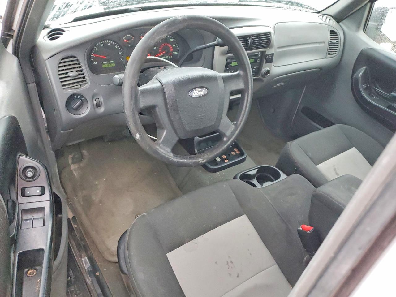 2009 Ford Ranger White vin: 1FTYR10DX9PA42939