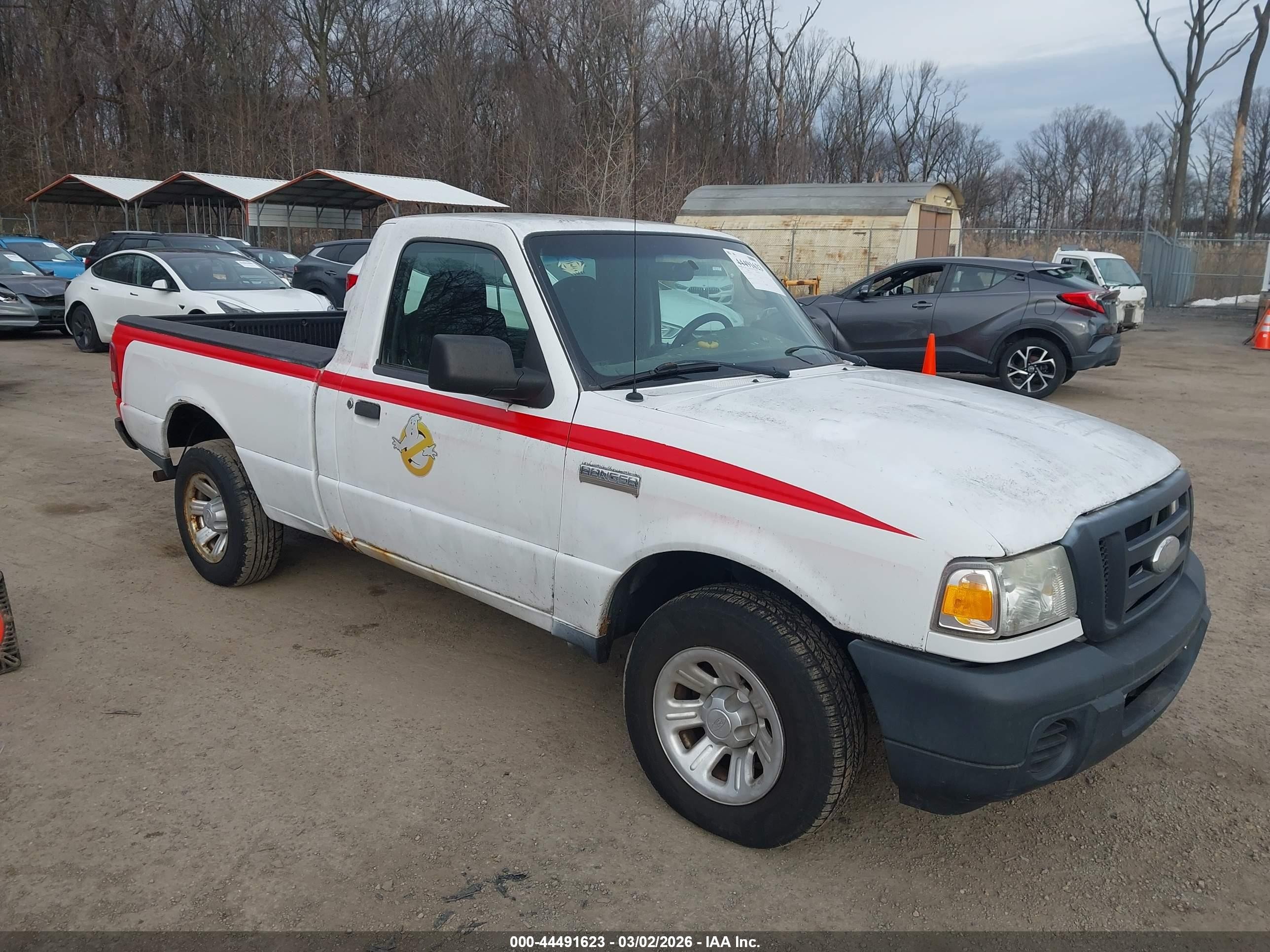 2009 Ford Ranger Sport/xl/xlt White vin: 1FTYR10DX9PA50345