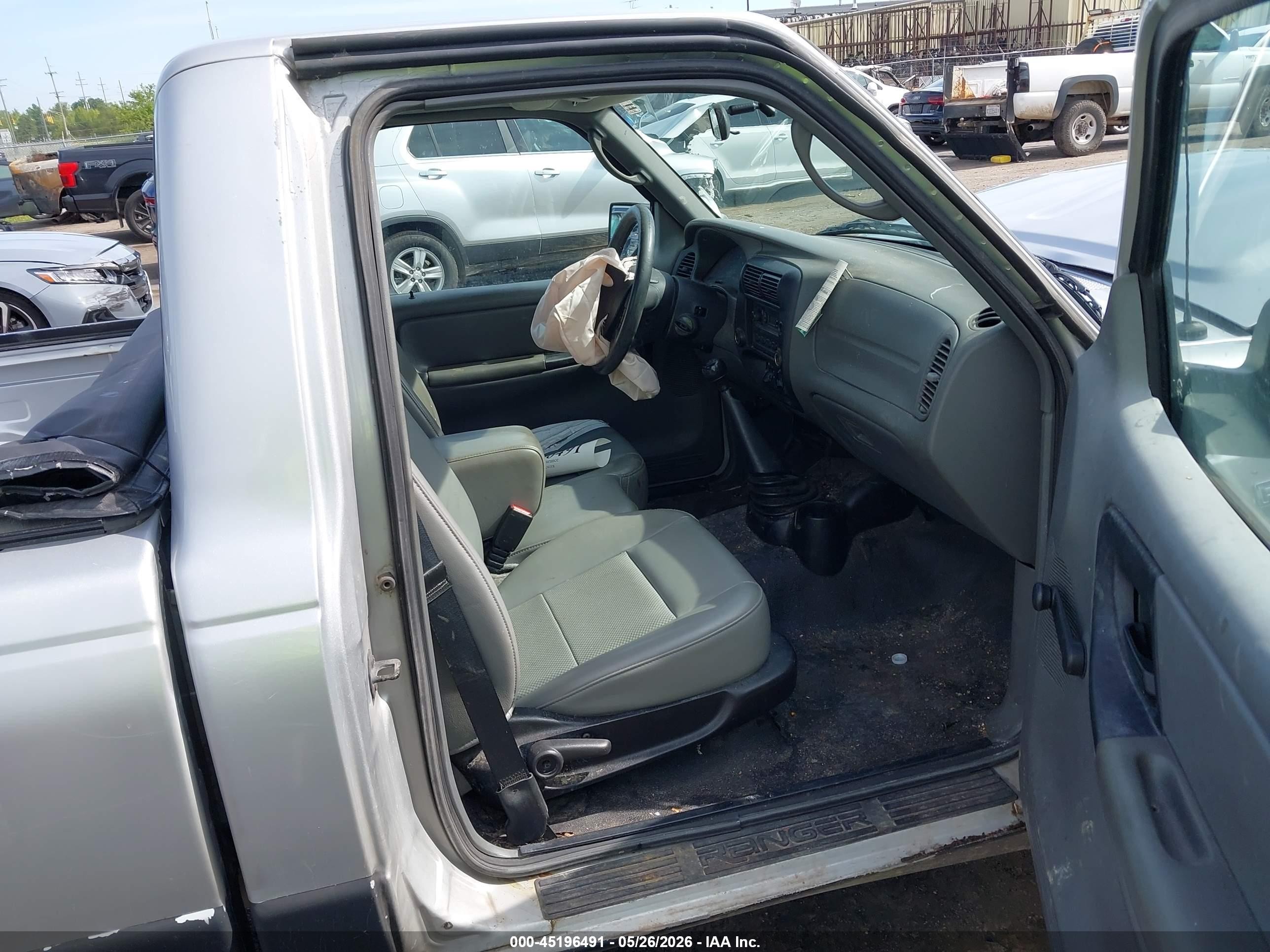 2009 Ford Ranger Sport/xl/xlt Silver vin: 1FTYR10DX9PA53732