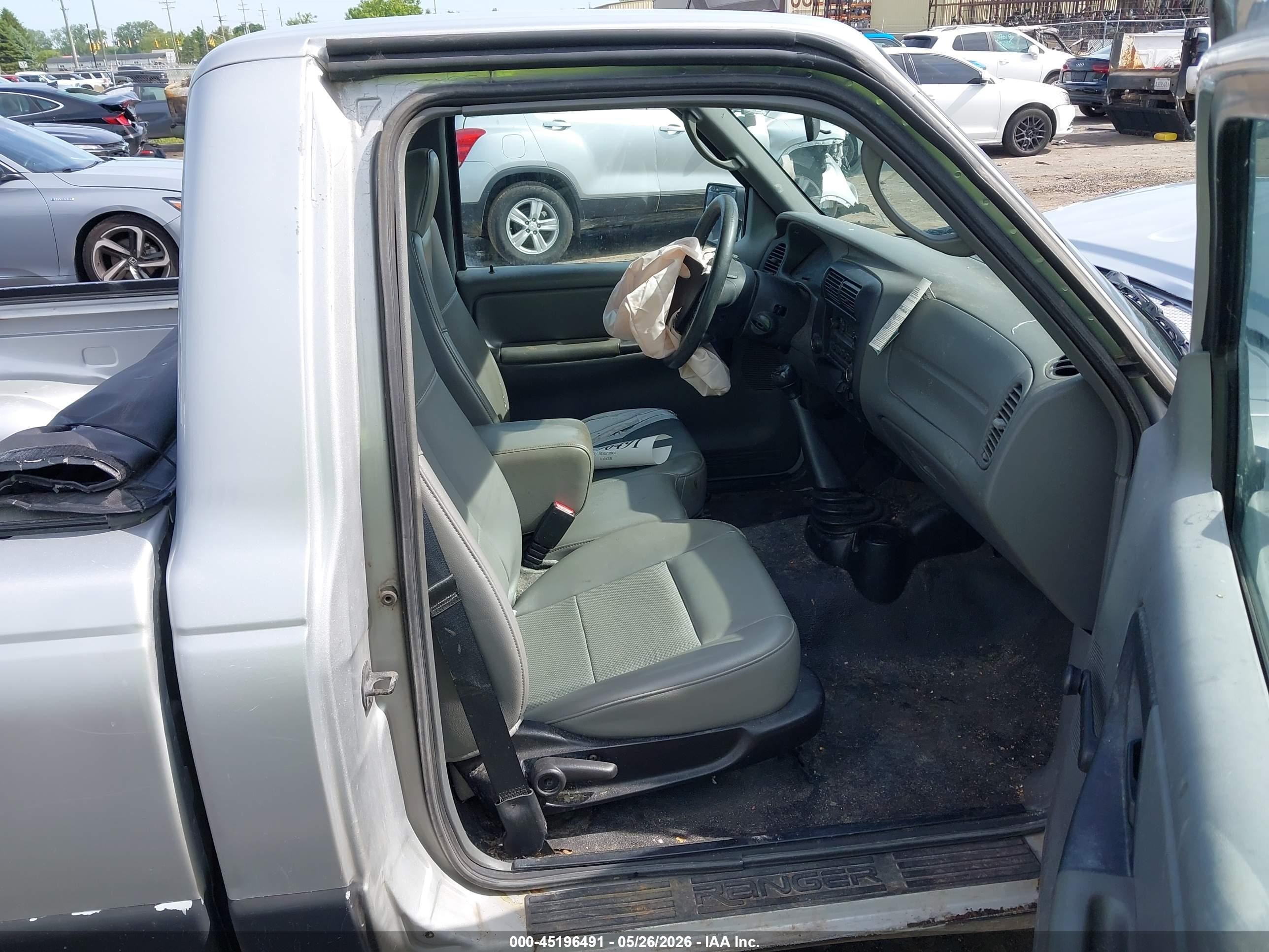 2009 Ford Ranger Sport/xl/xlt Silver vin: 1FTYR10DX9PA53732