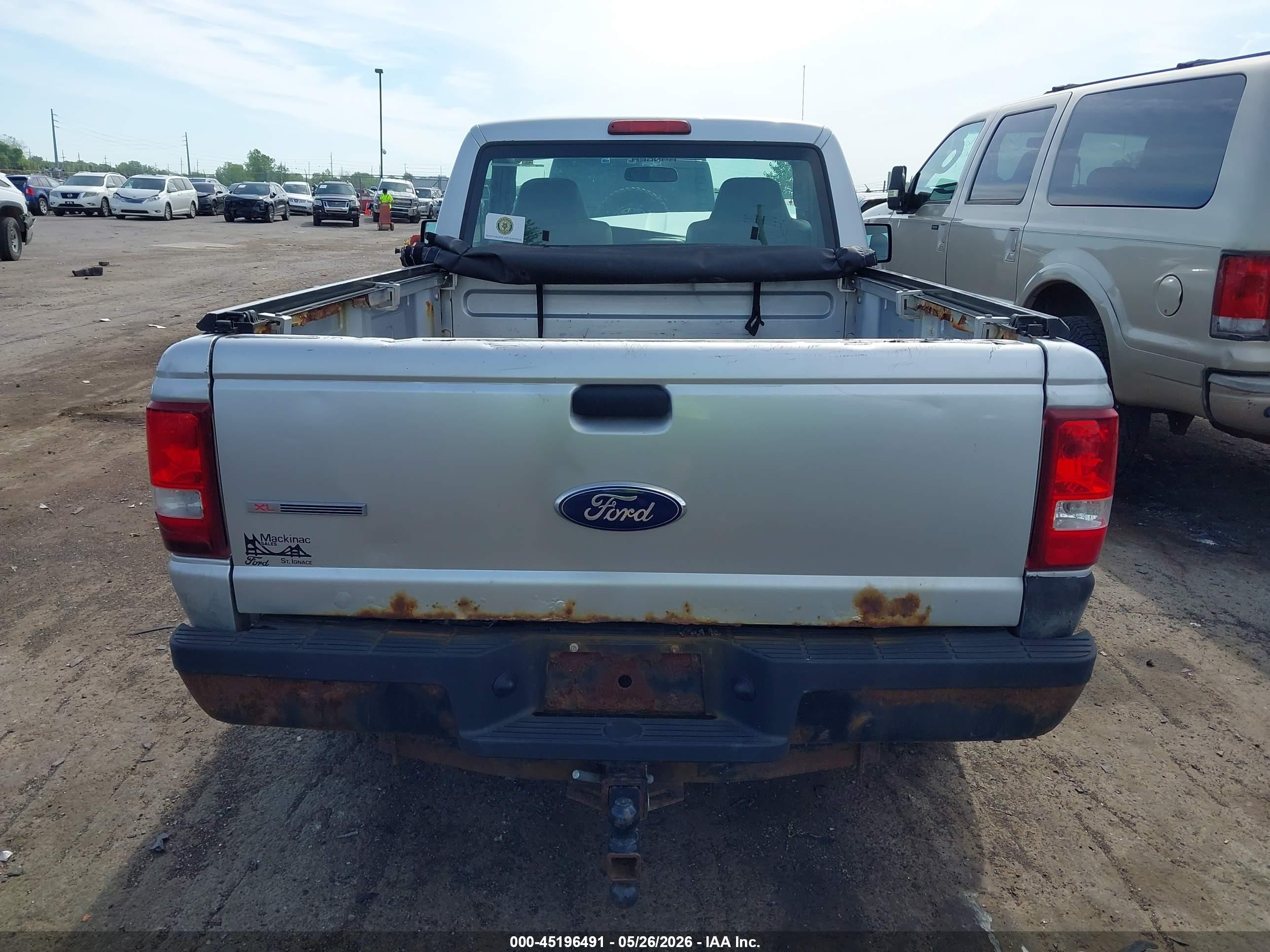 2009 Ford Ranger Sport/xl/xlt Silver vin: 1FTYR10DX9PA53732