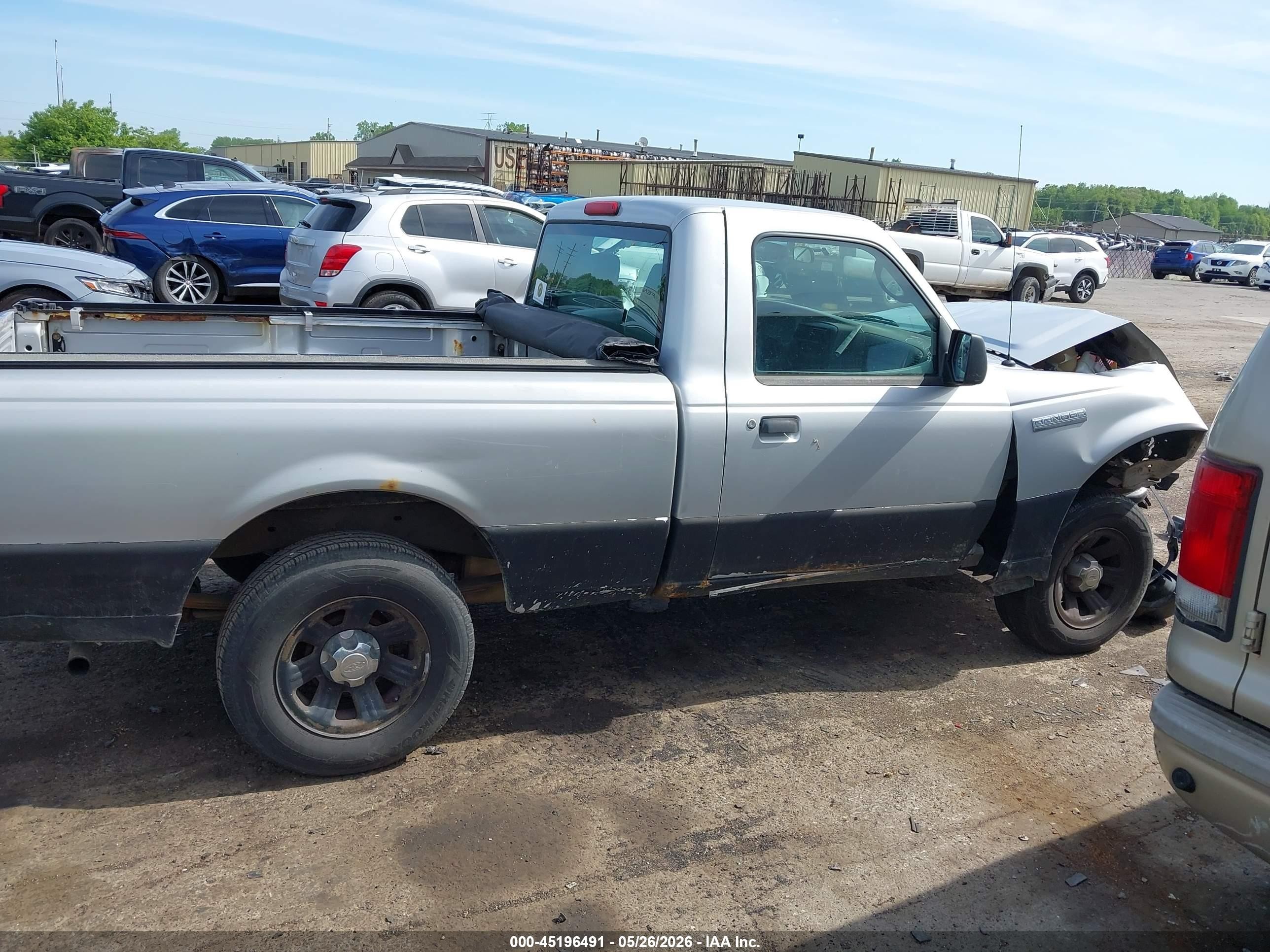 2009 Ford Ranger Sport/xl/xlt Silver vin: 1FTYR10DX9PA53732