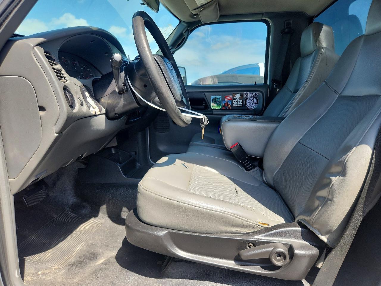 2009 Ford Ranger White vin: 1FTYR10DX9PA62964