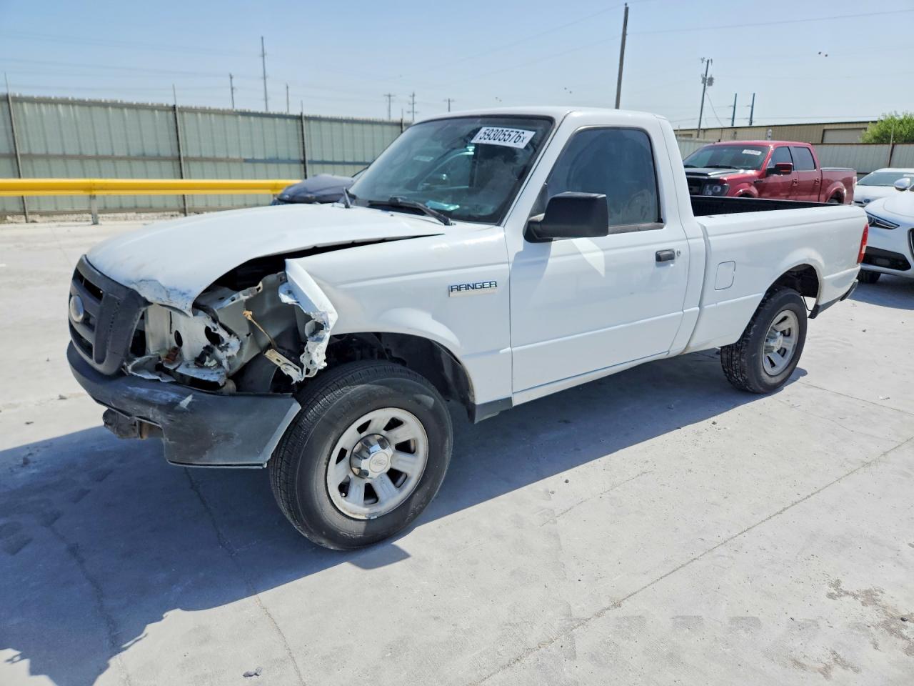 2009 Ford Ranger White vin: 1FTYR10DX9PA62964