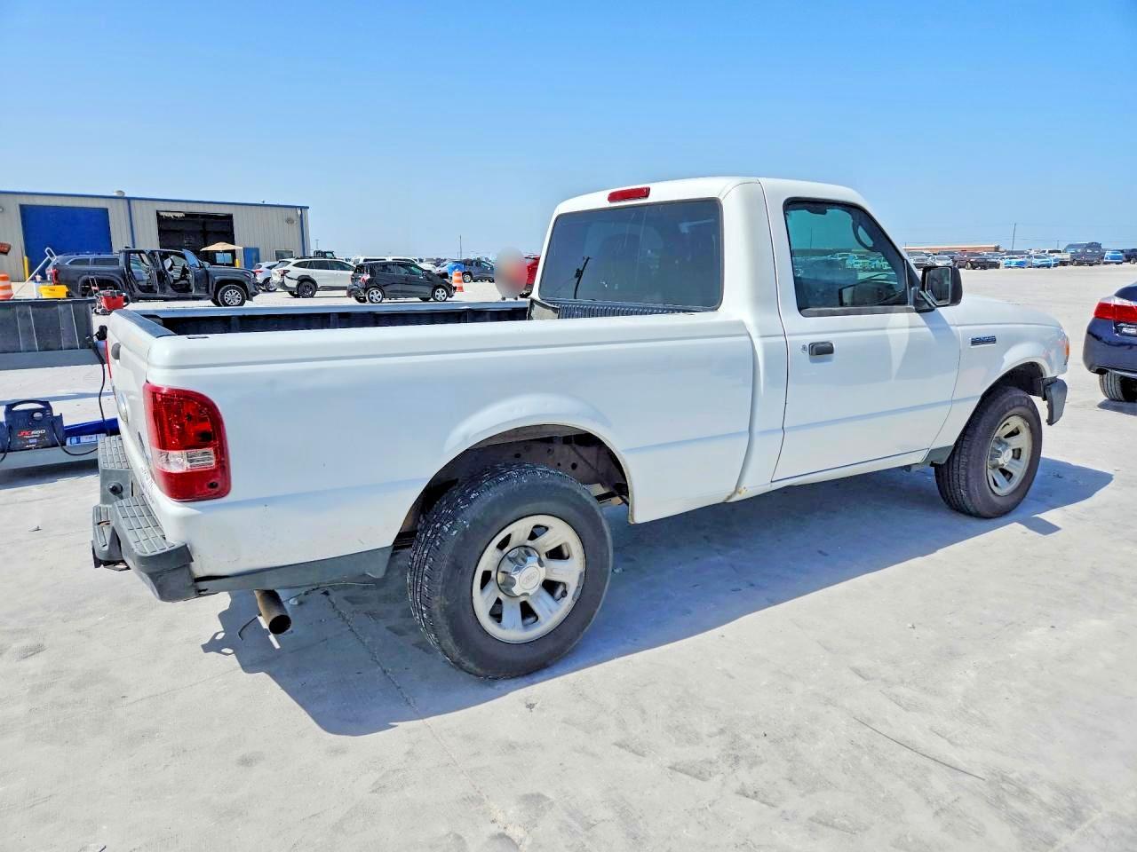 2009 Ford Ranger White vin: 1FTYR10DX9PA62964
