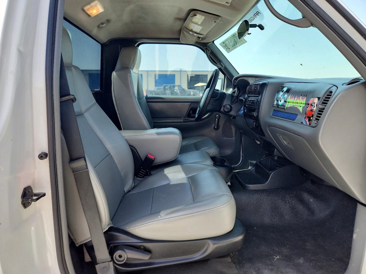 2009 Ford Ranger White vin: 1FTYR10DX9PA62964