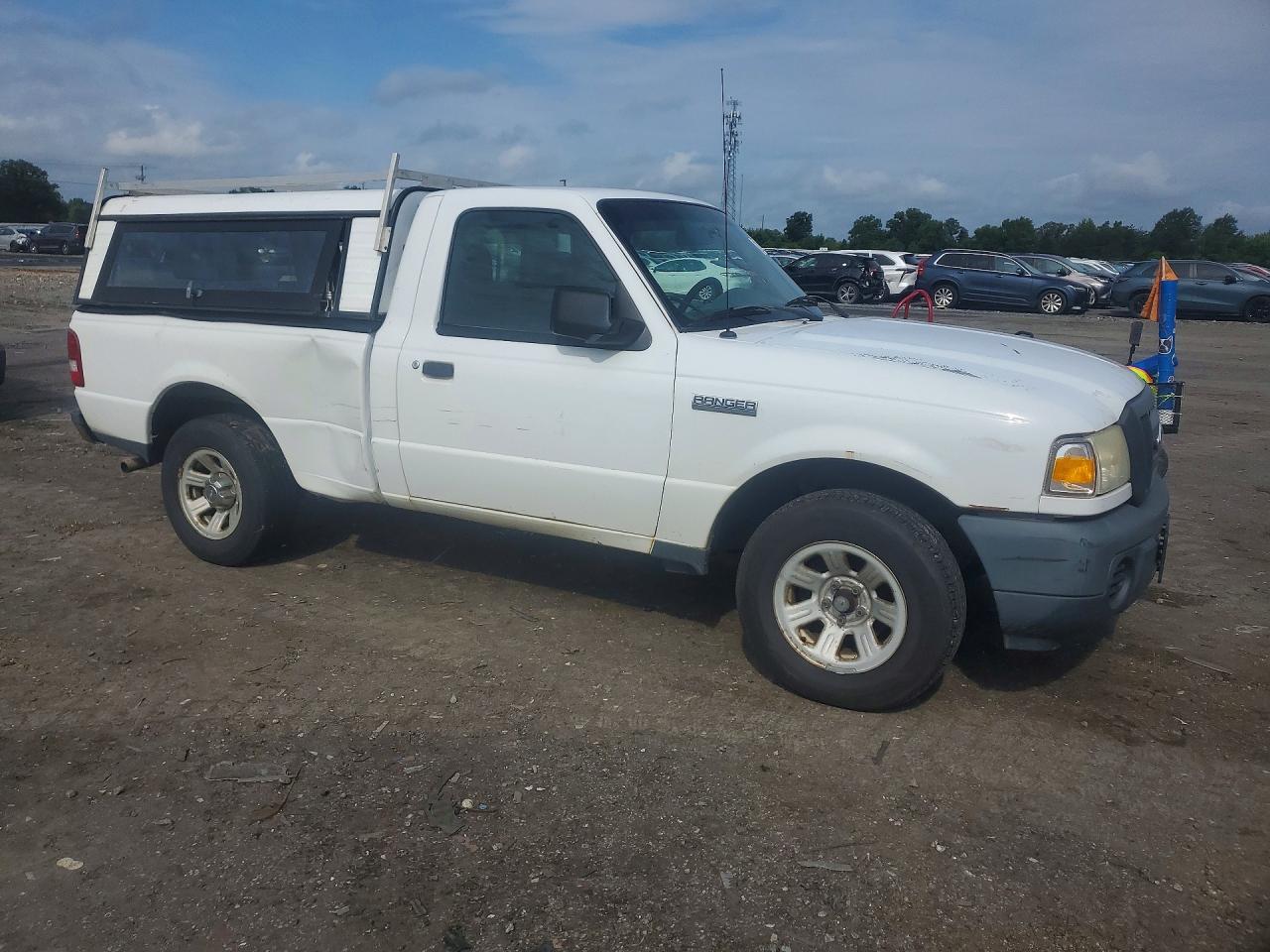 2009 Ford Ranger Белый vin: 1FTYR10DX9PA65279