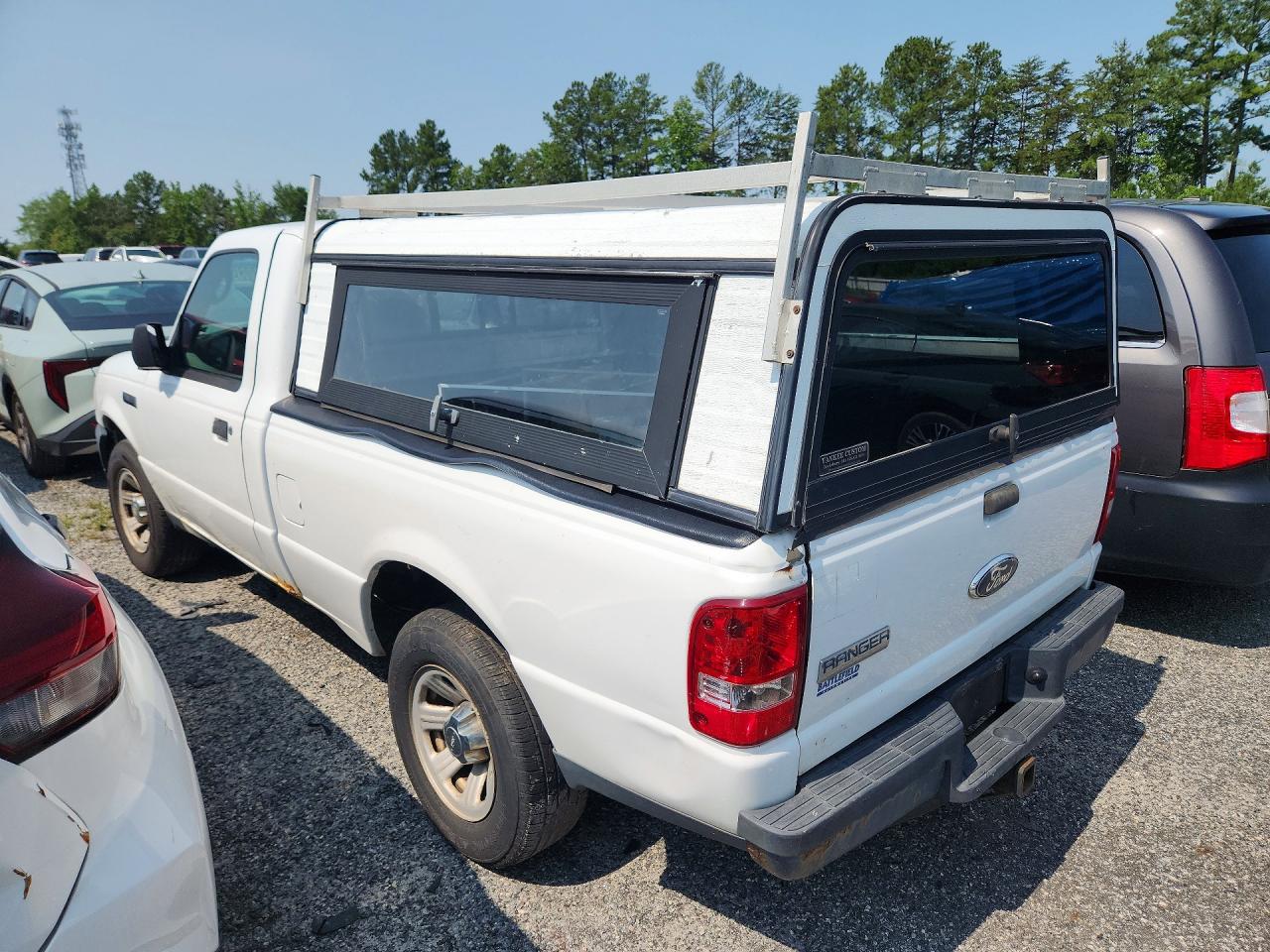 2009 Ford Ranger Белый vin: 1FTYR10DX9PA65279