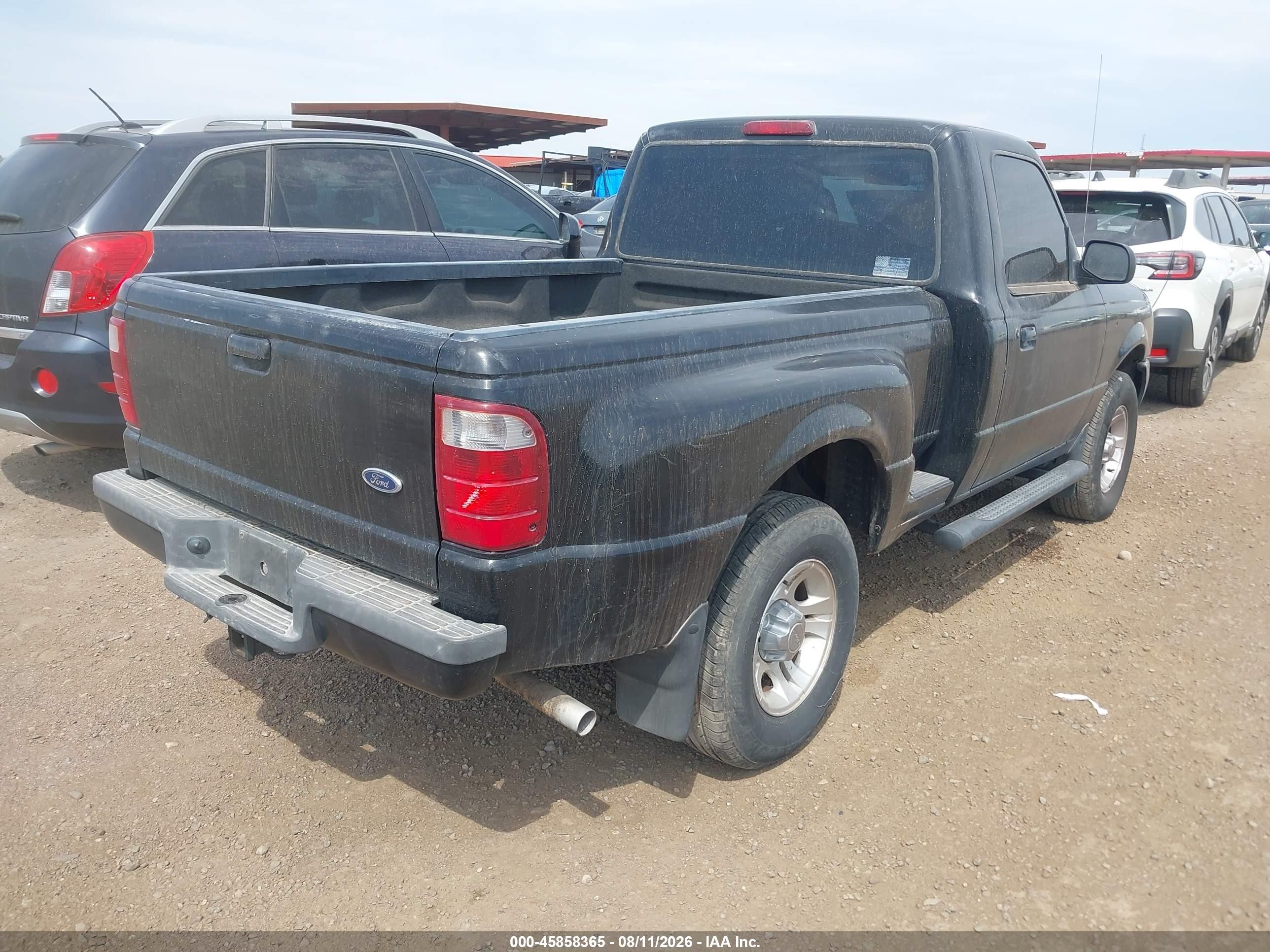 2001 Ford Ranger Edge Черный vin: 1FTYR10E21PB05903