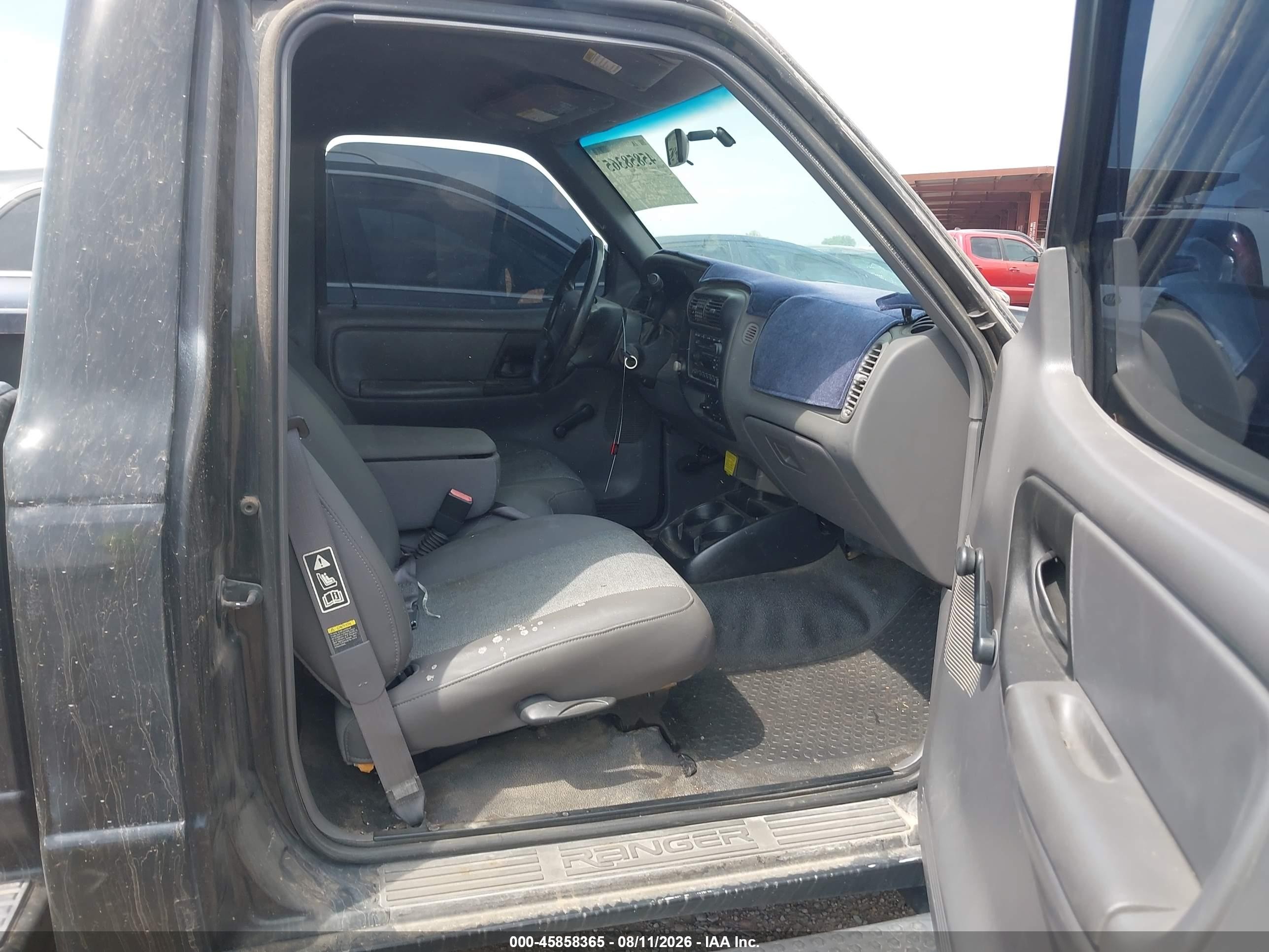 2001 Ford Ranger Edge Черный vin: 1FTYR10E21PB05903