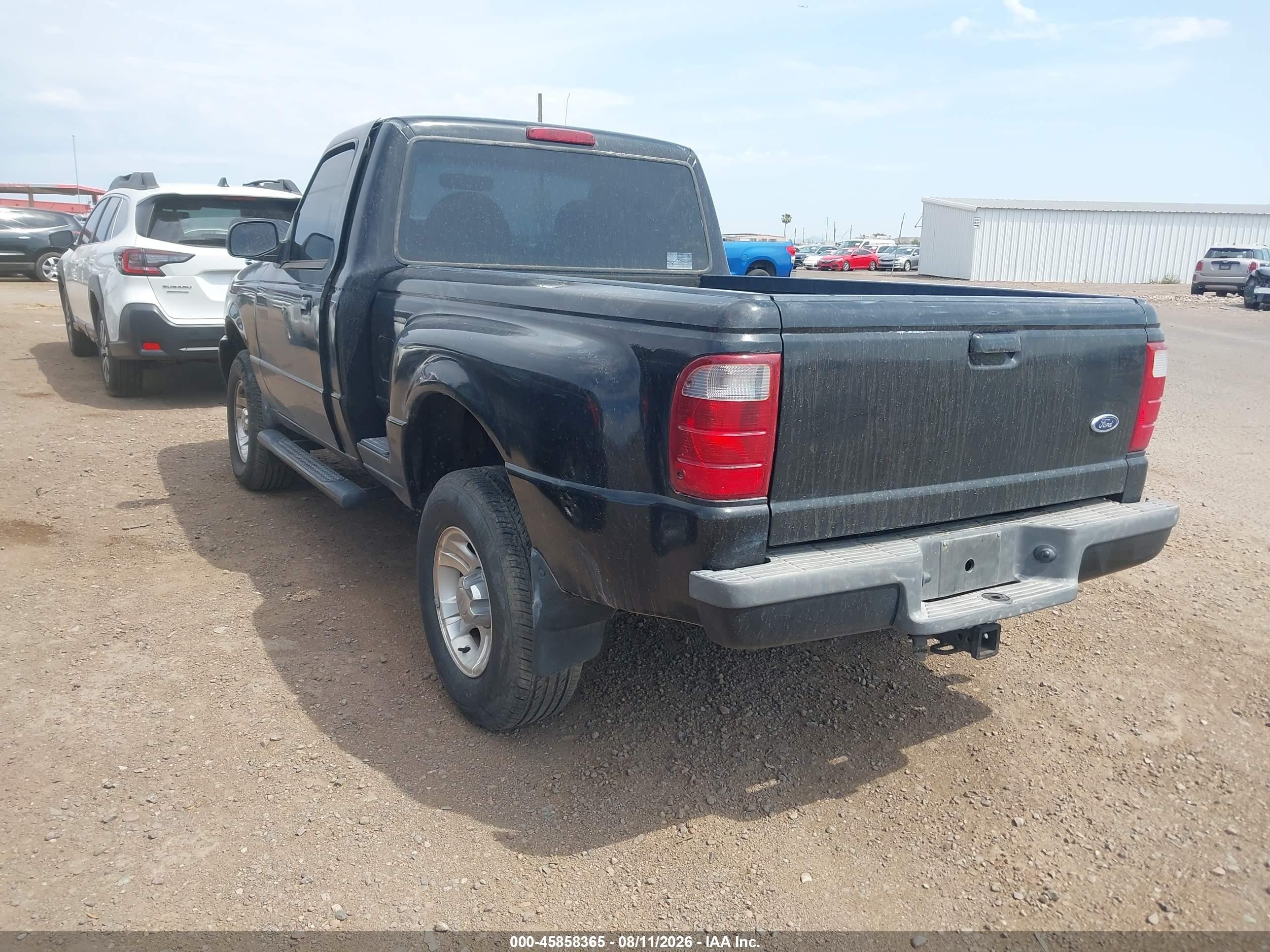 2001 Ford Ranger Edge Черный vin: 1FTYR10E21PB05903
