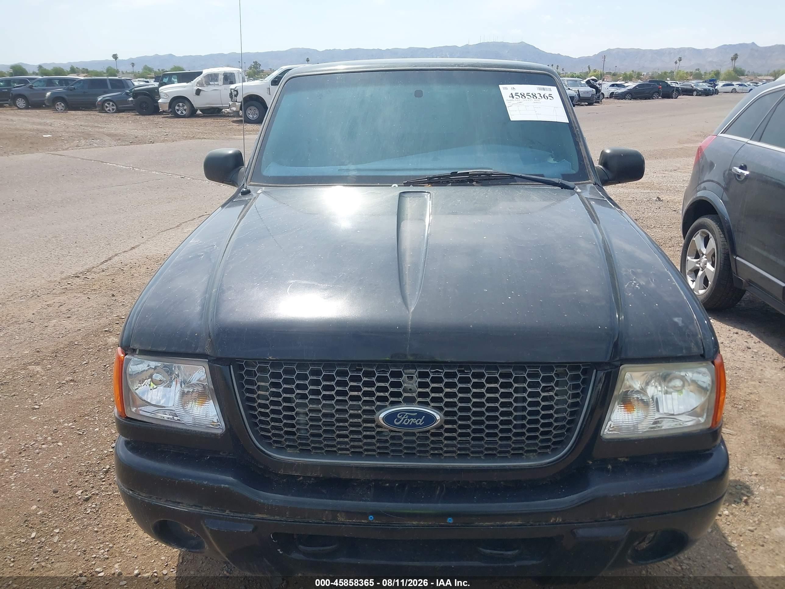 2001 Ford Ranger Edge Черный vin: 1FTYR10E21PB05903