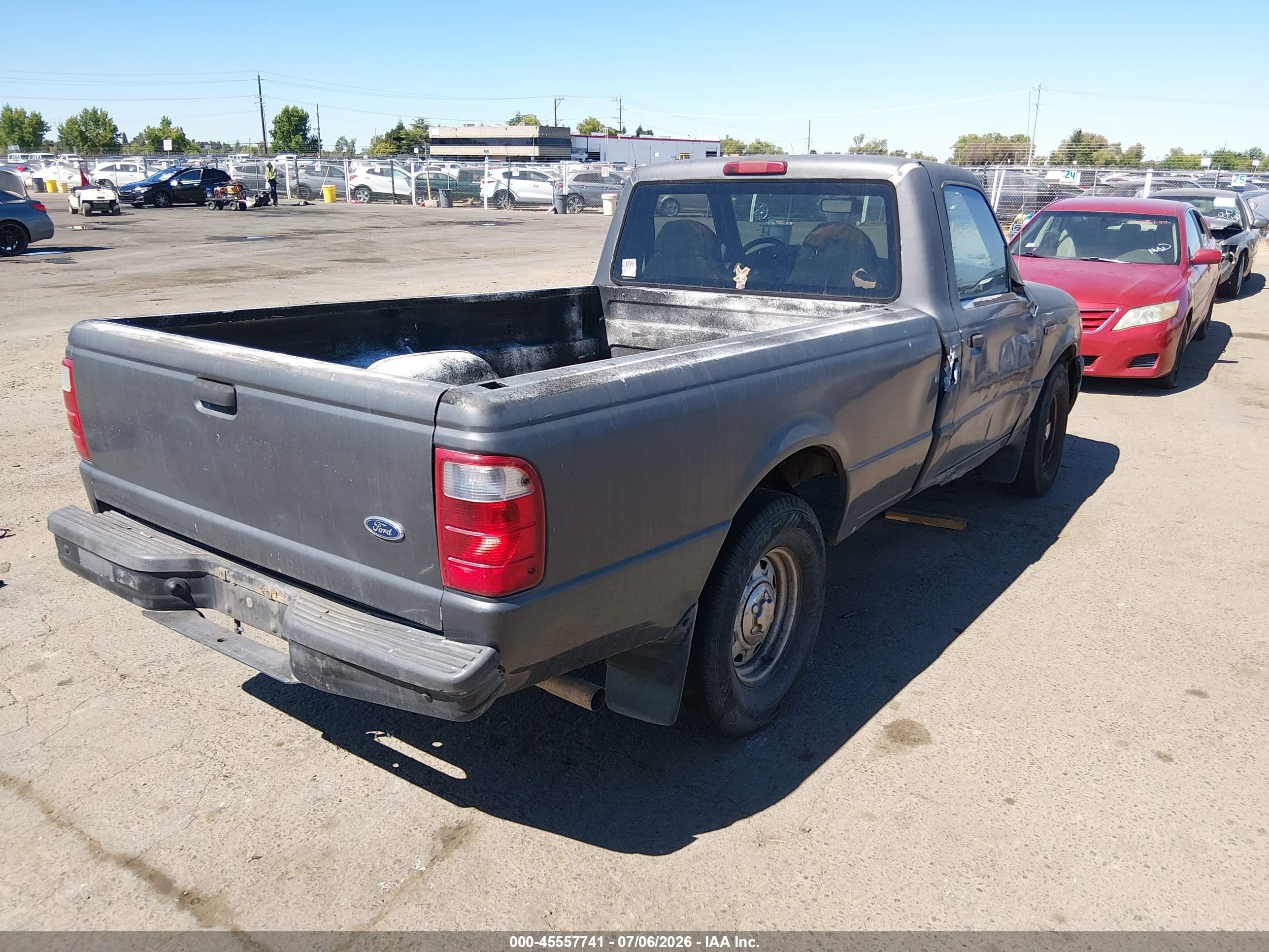 2001 Ford Ranger Edge Gray vin: 1FTYR10E31TA52703