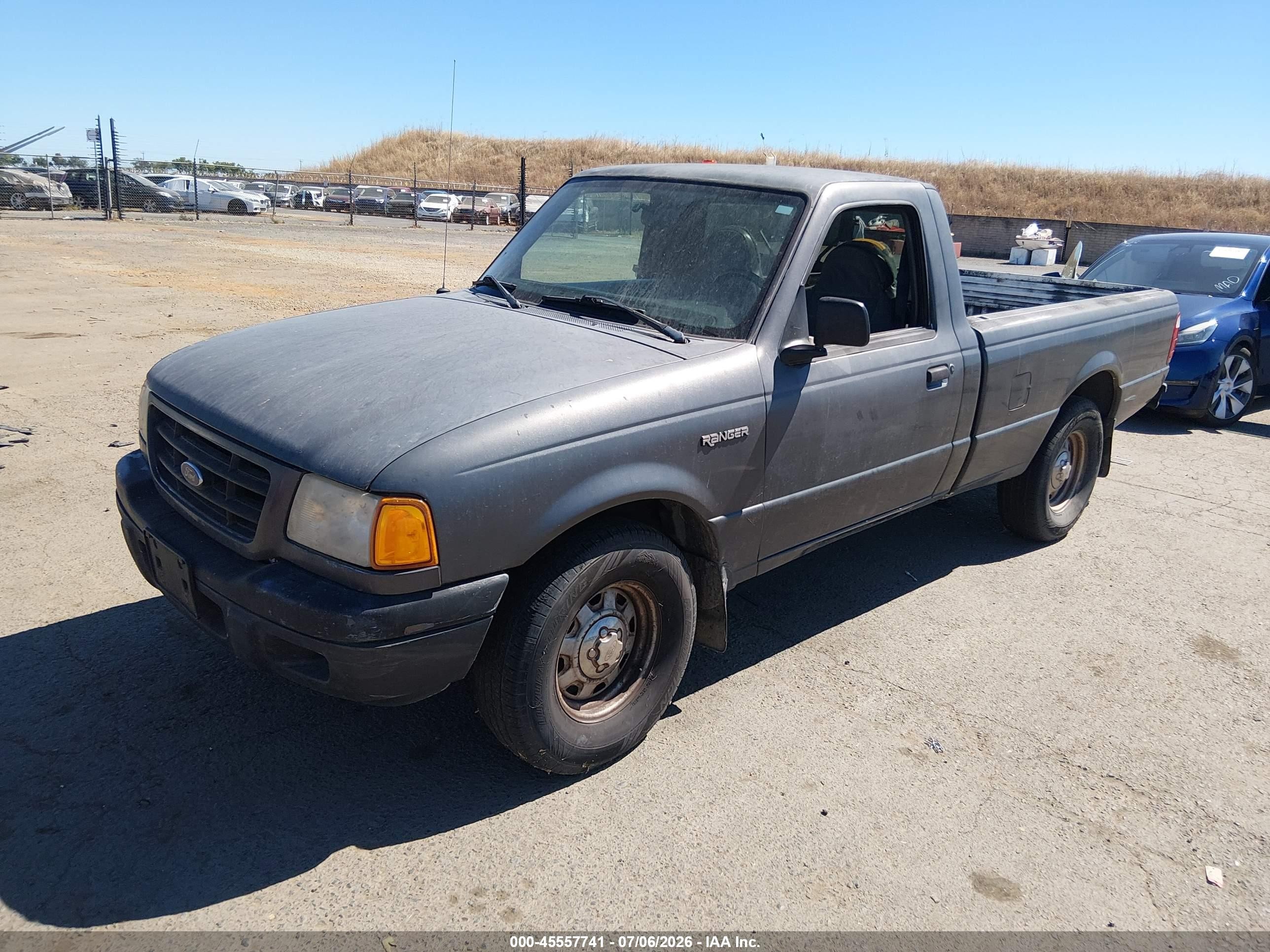 2001 Ford Ranger Edge Gray vin: 1FTYR10E31TA52703