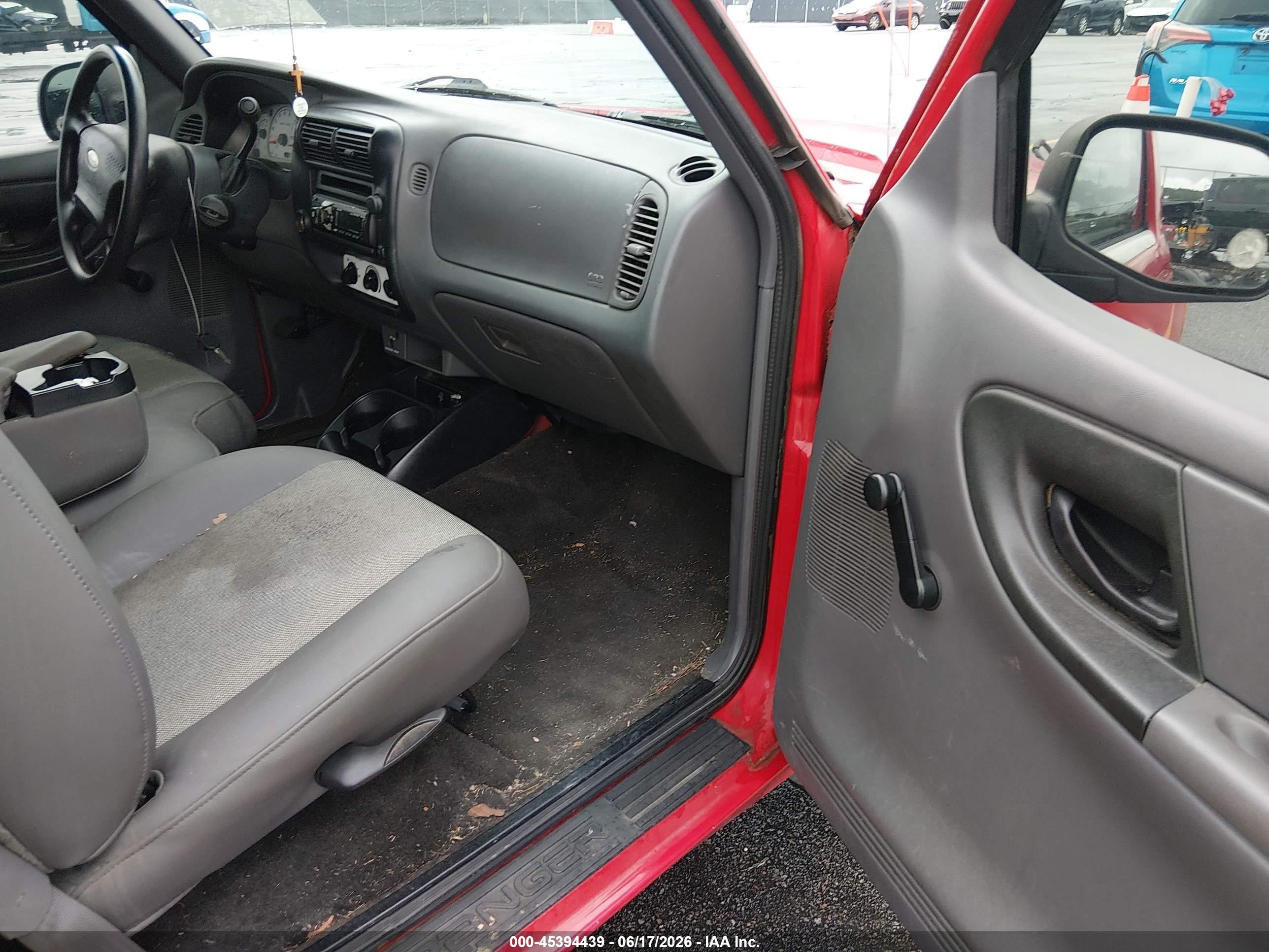2001 Ford Ranger Edge Красный vin: 1FTYR10E61PB75260
