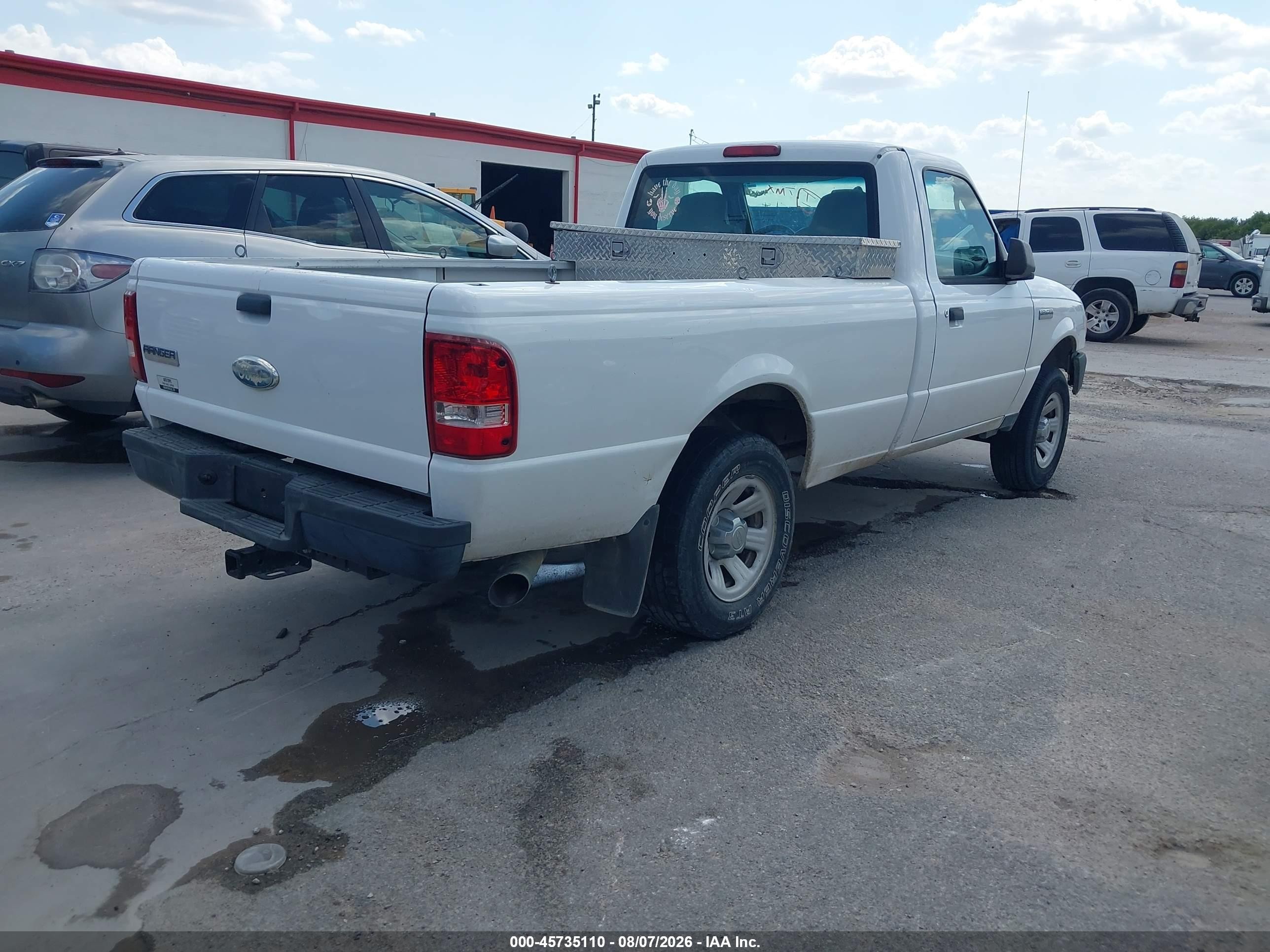 2008 Ford Ranger Xl/xlt White vin: 1FTYR10E88PA62632