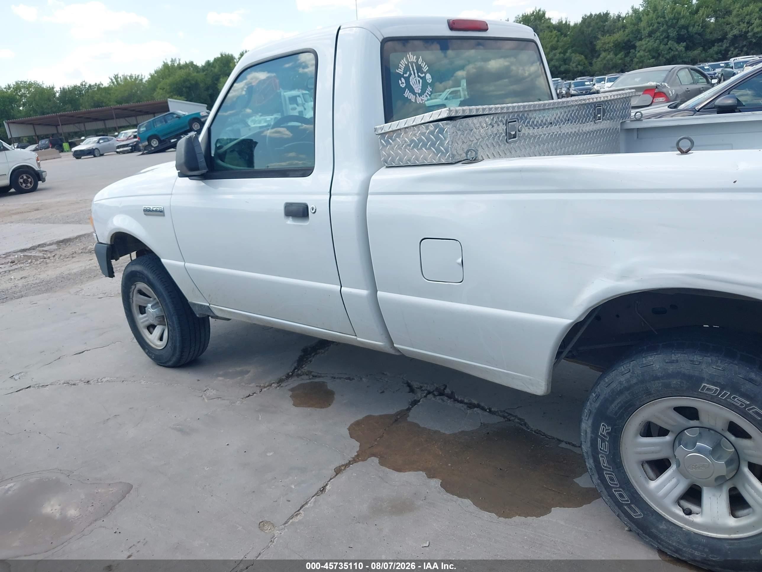 2008 Ford Ranger Xl/xlt White vin: 1FTYR10E88PA62632