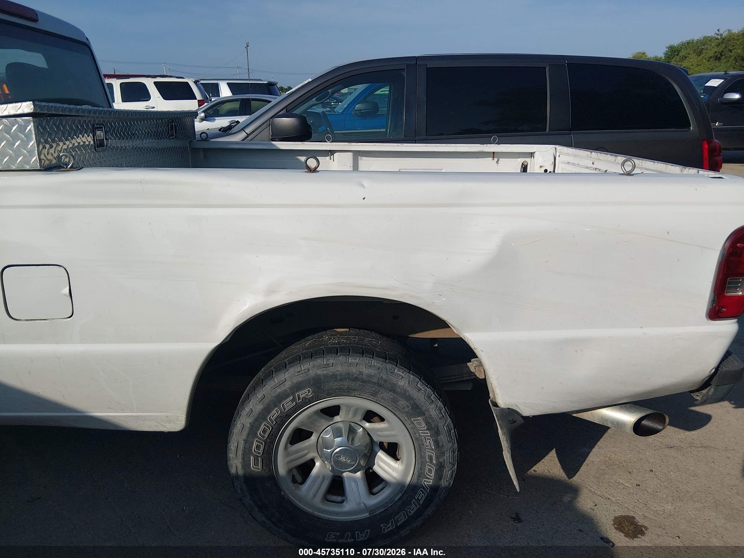 2008 Ford Ranger Xl/xlt White vin: 1FTYR10E88PA62632