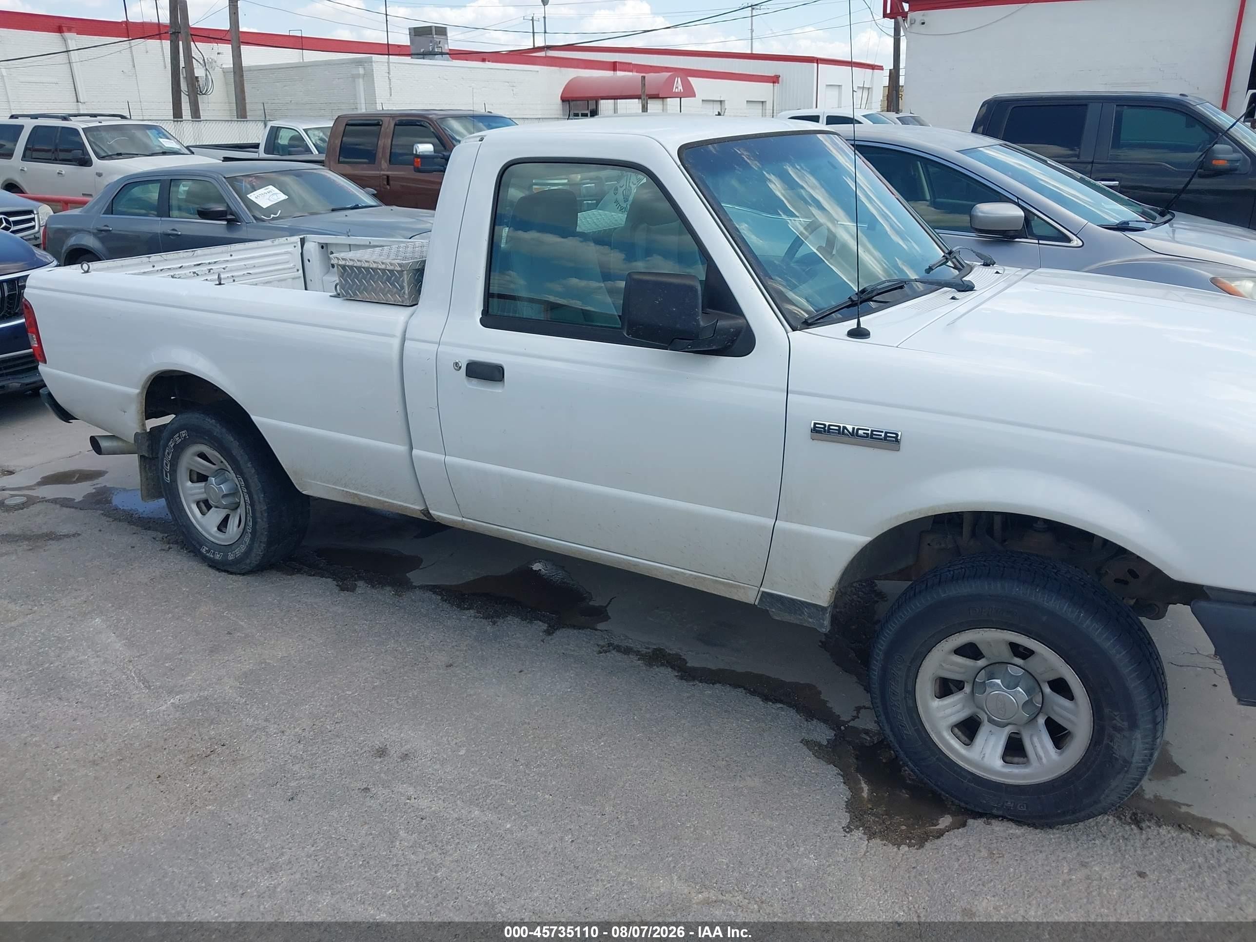 2008 Ford Ranger Xl/xlt White vin: 1FTYR10E88PA62632