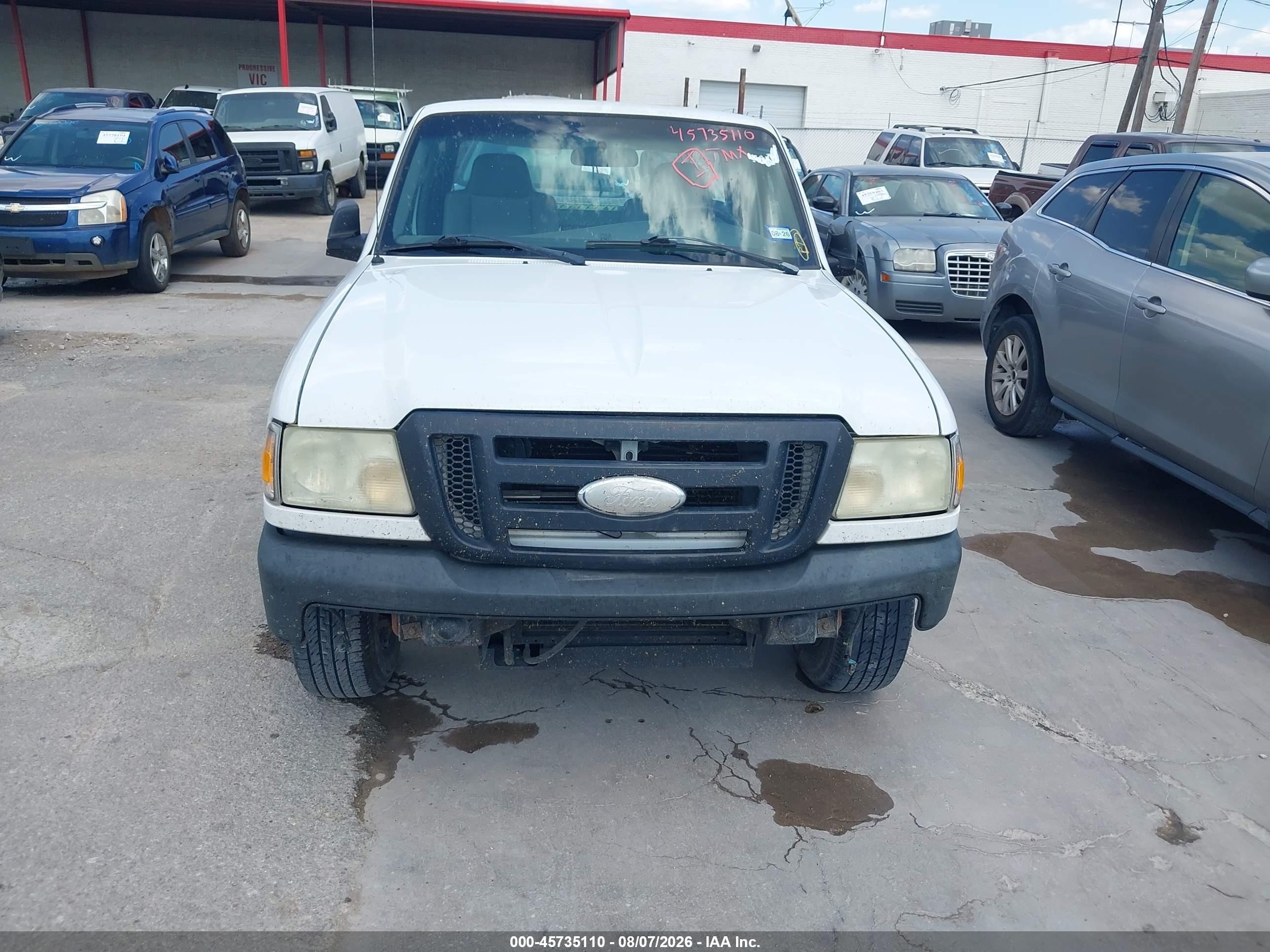 2008 Ford Ranger Xl/xlt White vin: 1FTYR10E88PA62632