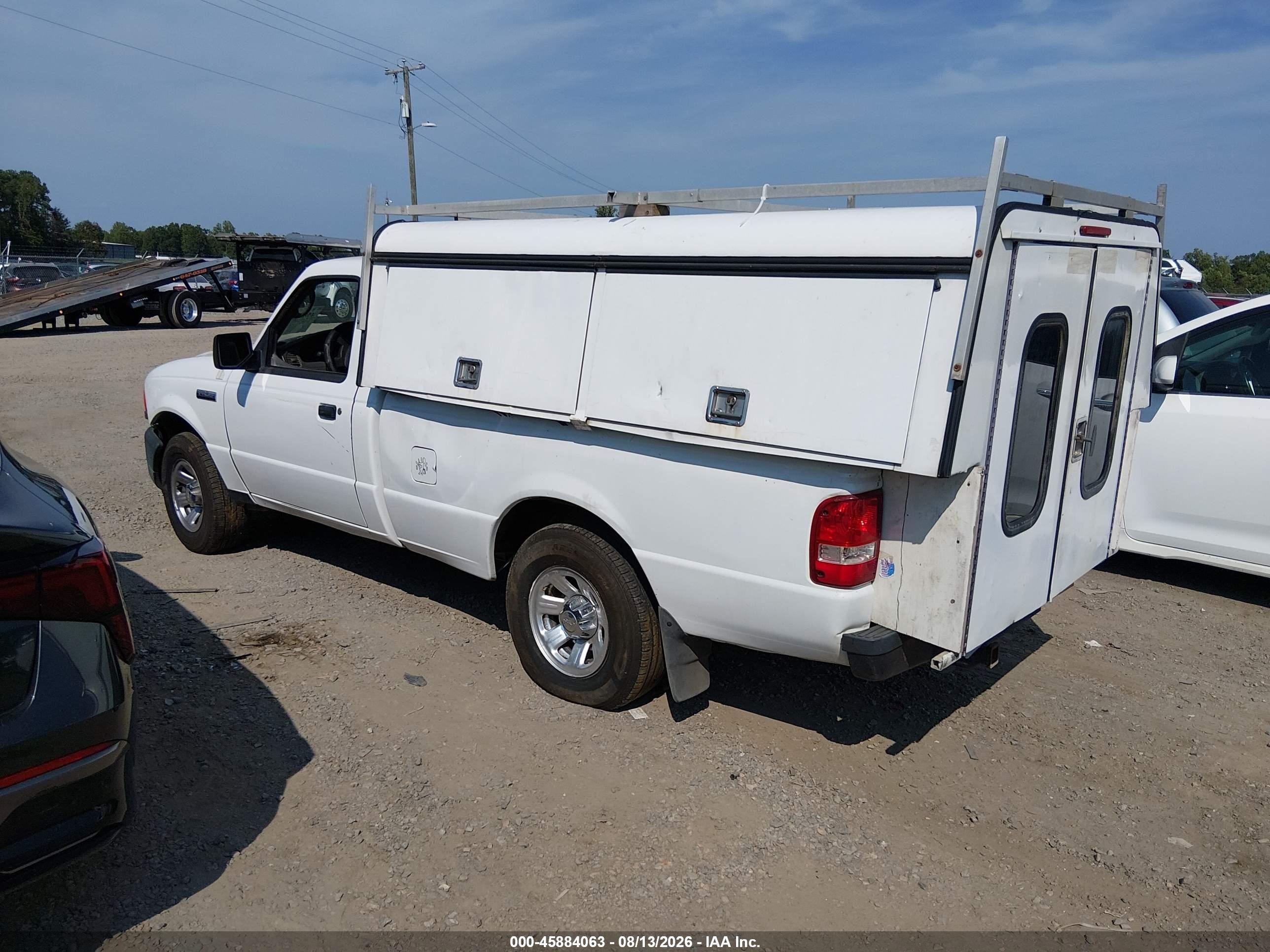 2008 Ford Ranger Xl/xlt White vin: 1FTYR10E88PB07410