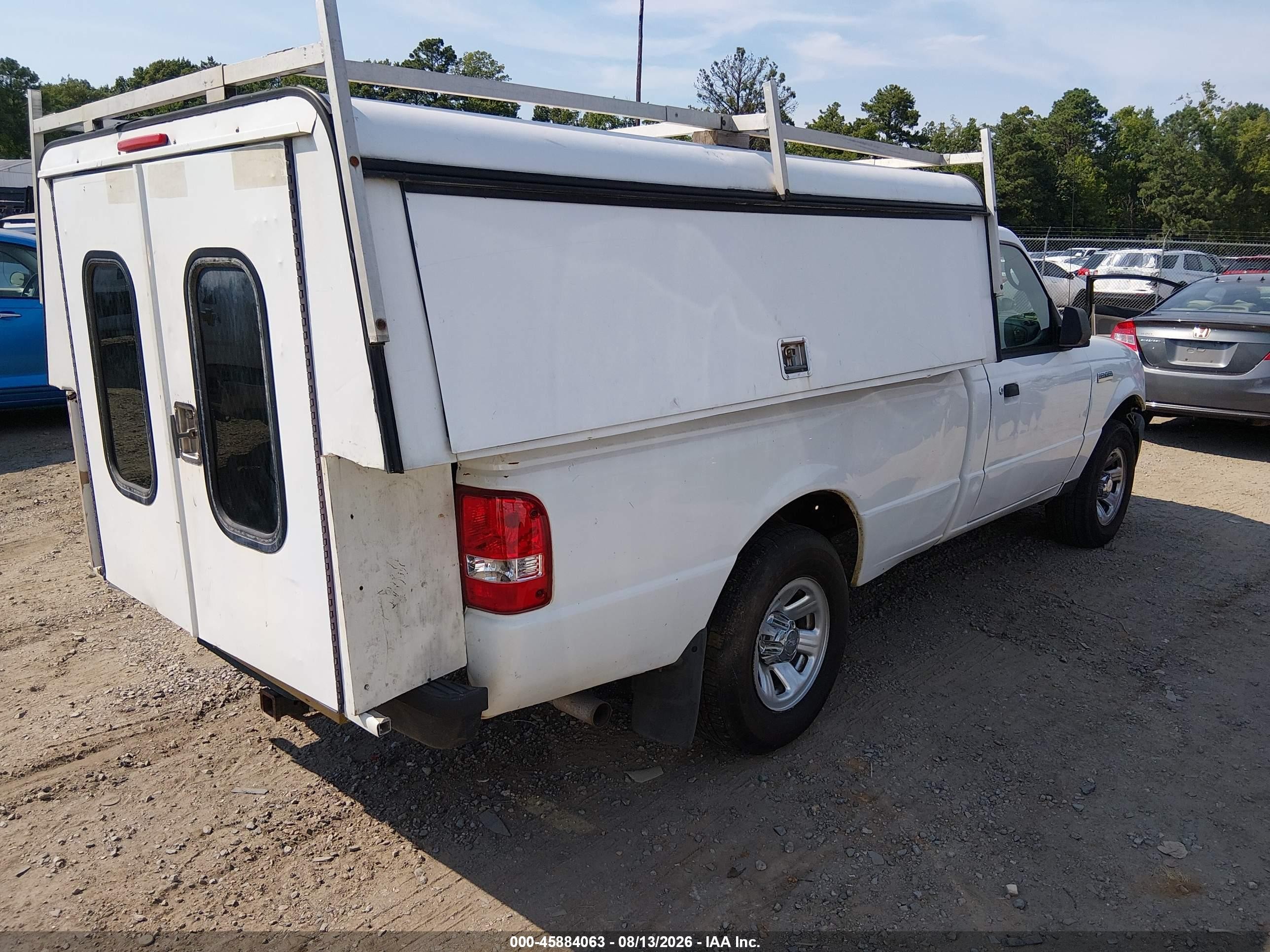 2008 Ford Ranger Xl/xlt White vin: 1FTYR10E88PB07410