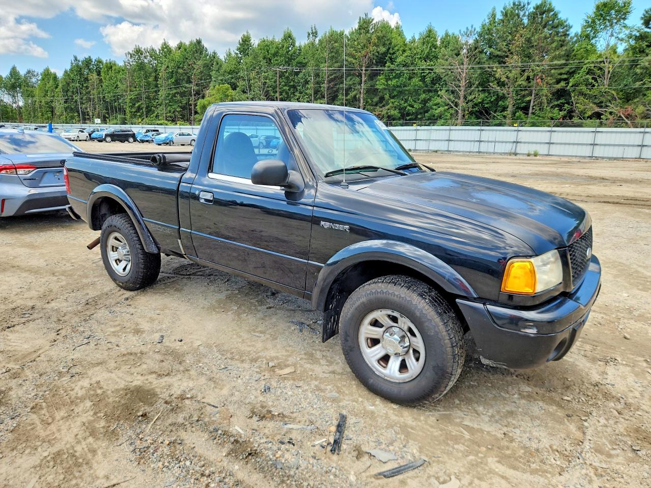 2001 Ford Ranger Black vin: 1FTYR10U01TA69515