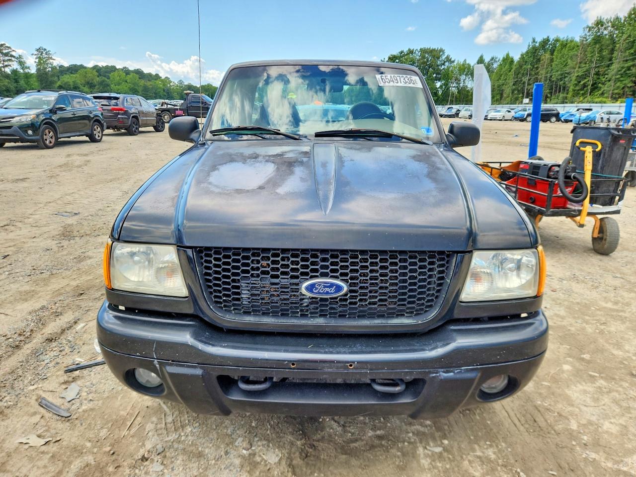 2001 Ford Ranger Black vin: 1FTYR10U01TA69515
