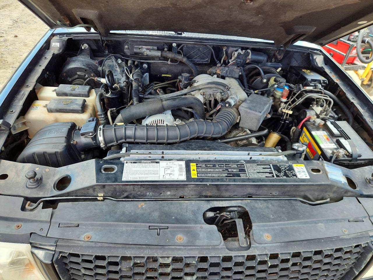2001 Ford Ranger Black vin: 1FTYR10U01TA69515