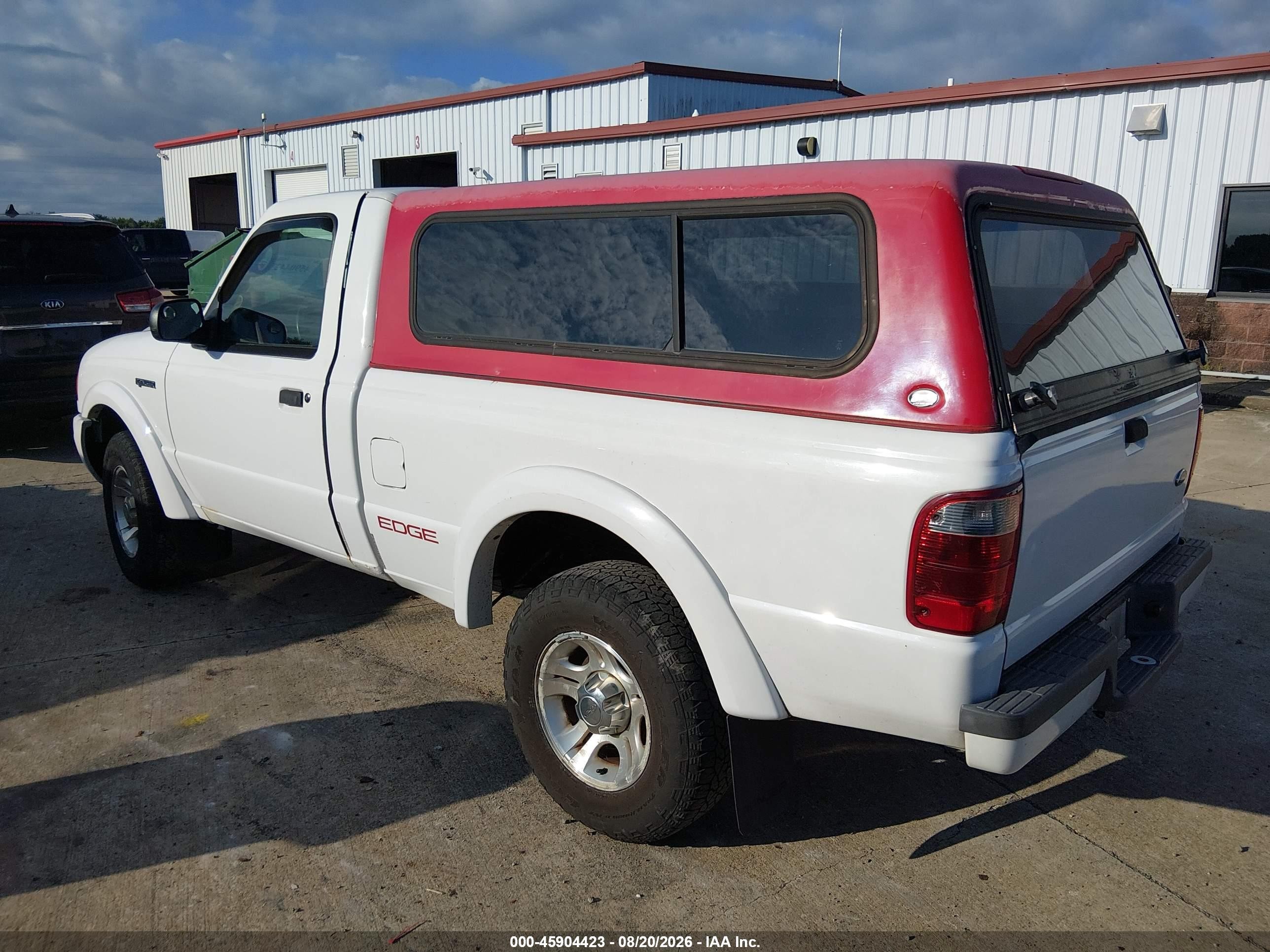 2003 Ford Ranger Edge/xl/xlt White vin: 1FTYR10U03PA15241