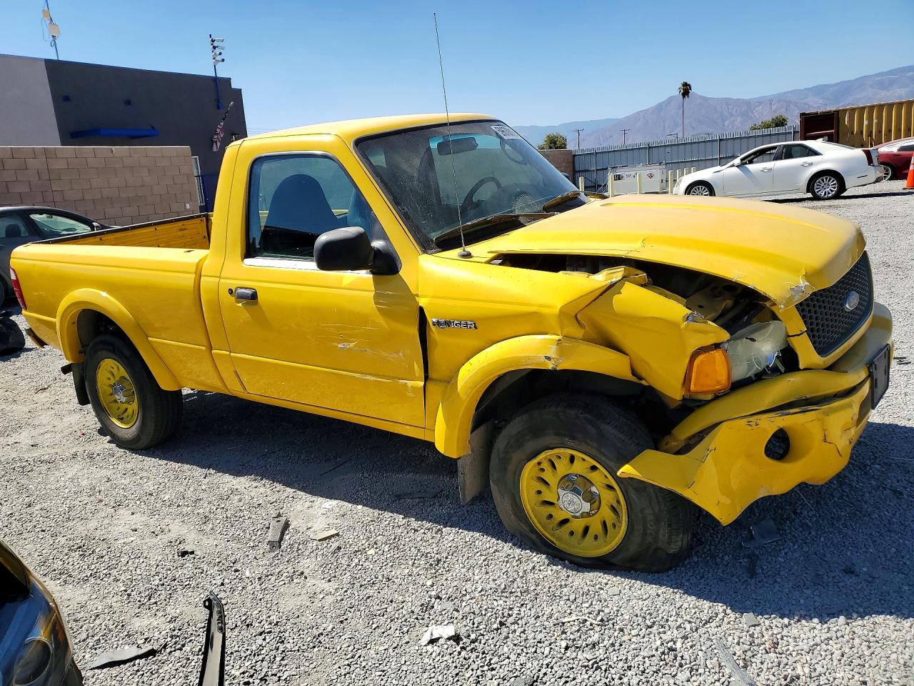 2003 Ford Ranger Yellow vin: 1FTYR10U03PA50216