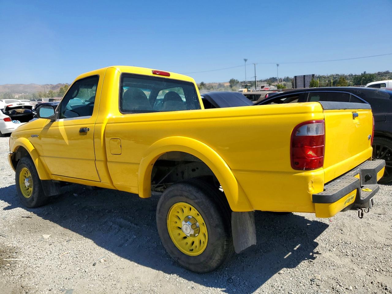2003 Ford Ranger Yellow vin: 1FTYR10U03PA50216