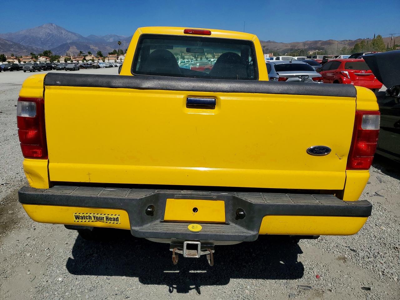 2003 Ford Ranger Yellow vin: 1FTYR10U03PA50216