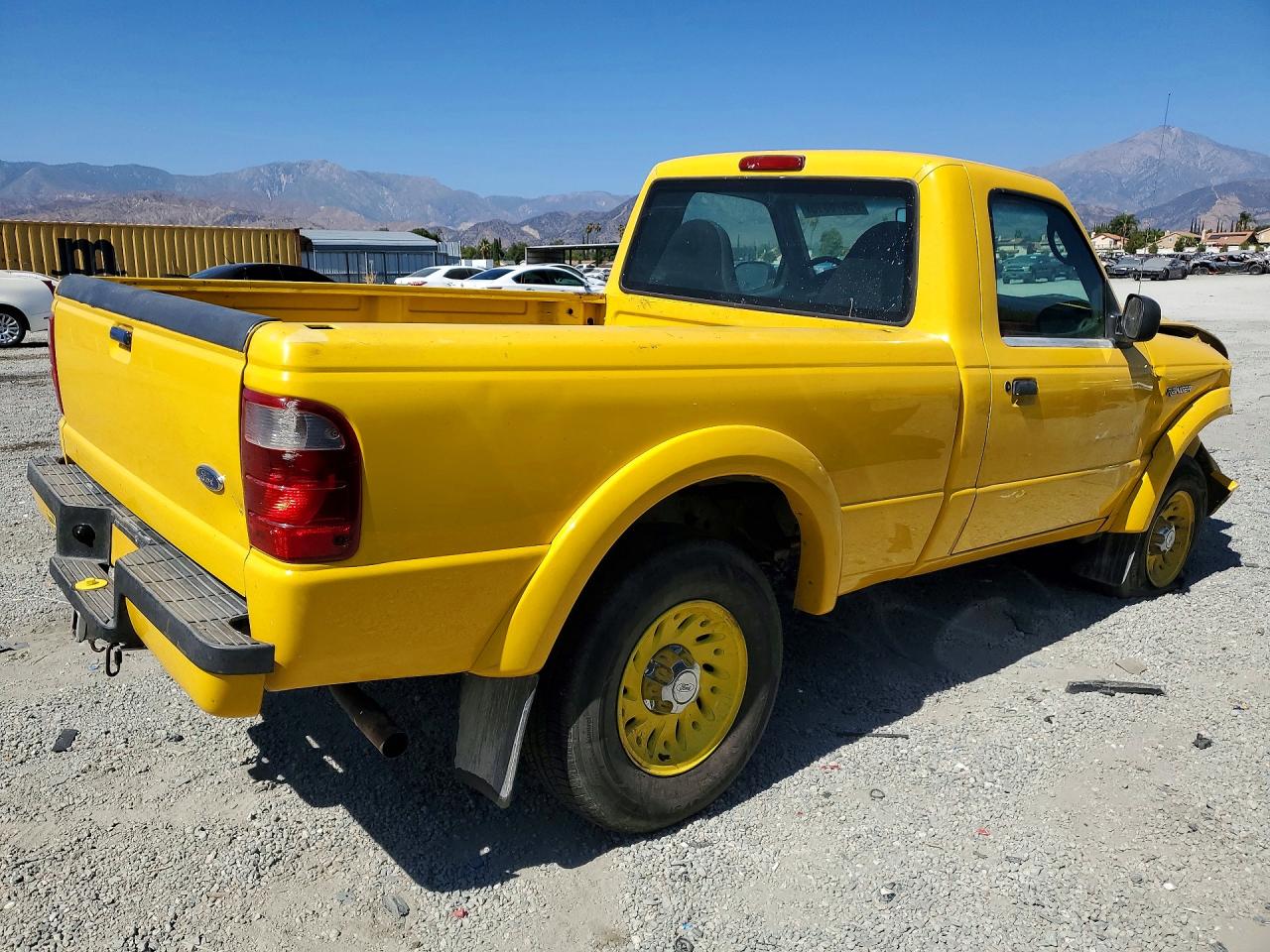 2003 Ford Ranger Yellow vin: 1FTYR10U03PA50216