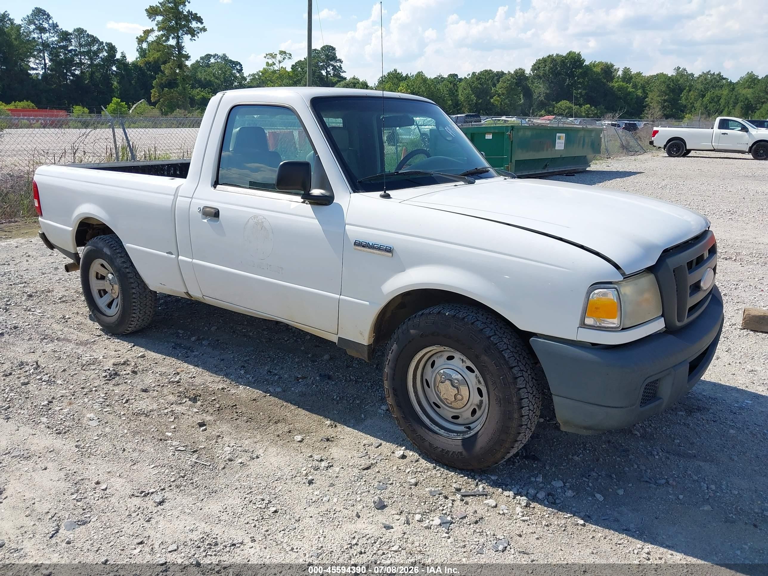 2006 Ford Ranger Sport/stx/xl/xlt White vin: 1FTYR10U06PA69918