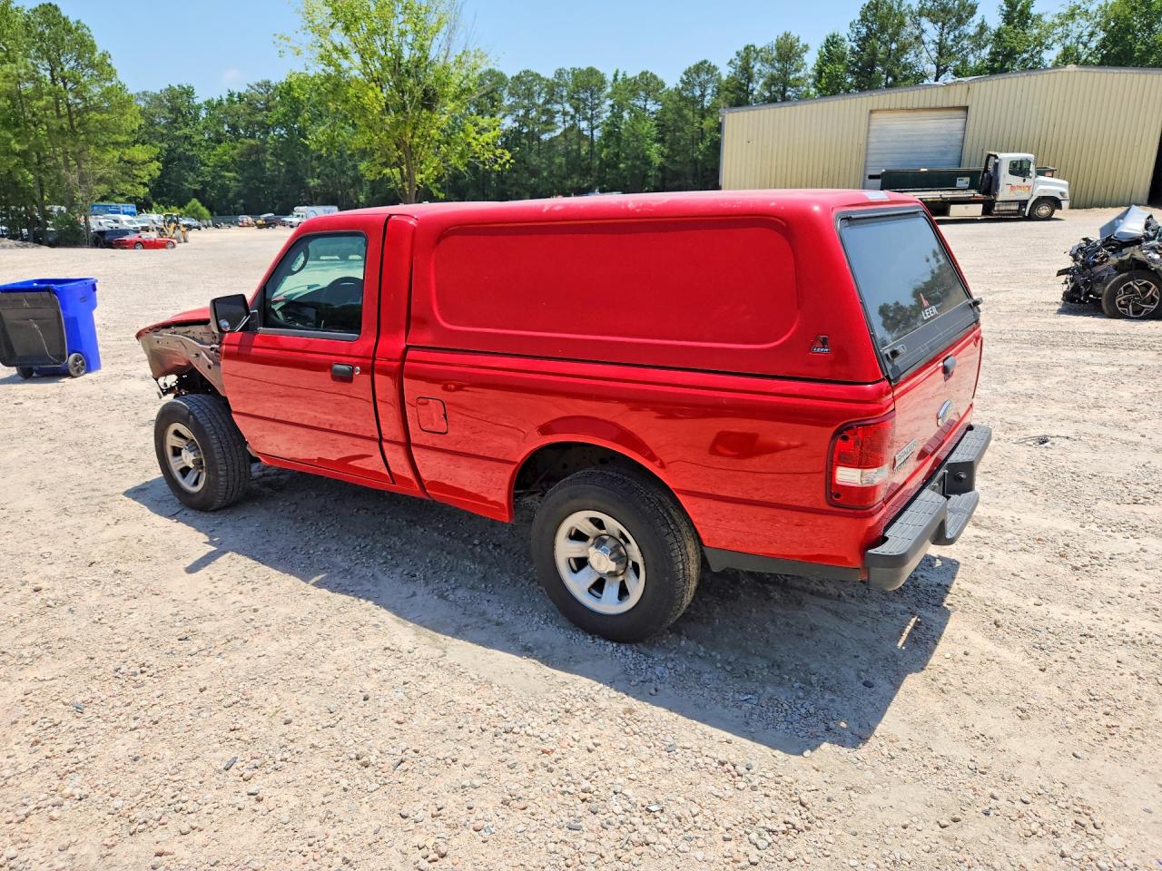 2008 Ford Ranger Red vin: 1FTYR10U08PA96281