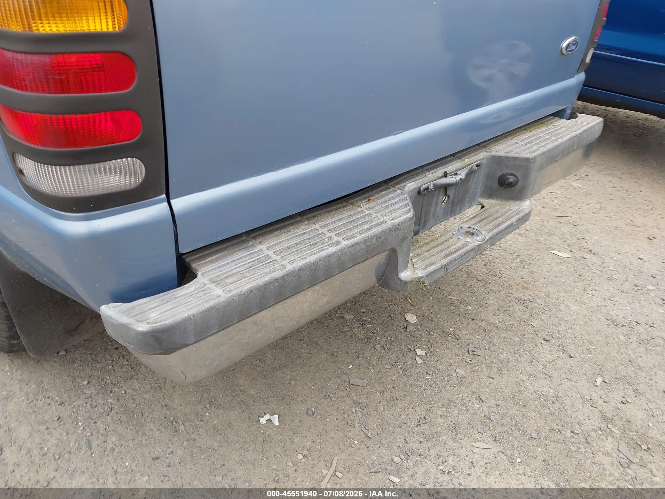 1998 Ford Ranger Splash/xl/xlt Blue vin: 1FTYR10U0WUB76789