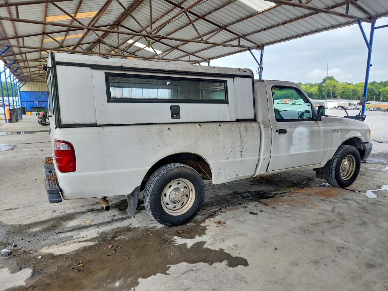 2001 Ford Ranger White vin: 1FTYR10U11PA66969