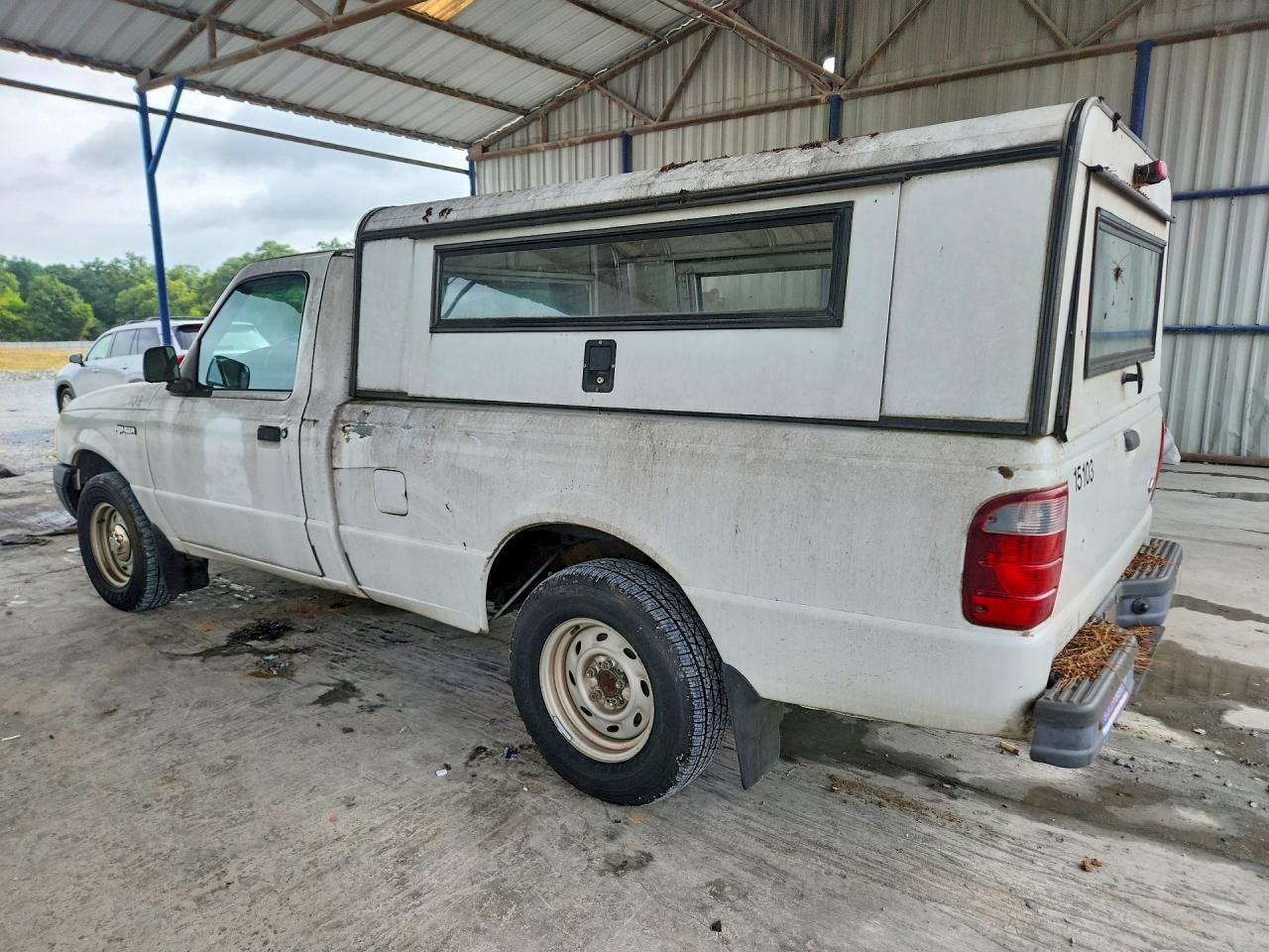 2001 Ford Ranger White vin: 1FTYR10U11PA66969