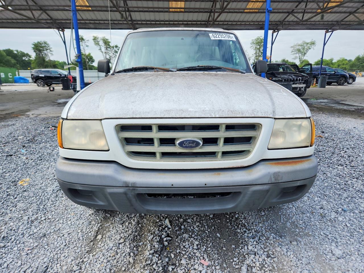 2001 Ford Ranger White vin: 1FTYR10U11PA66969