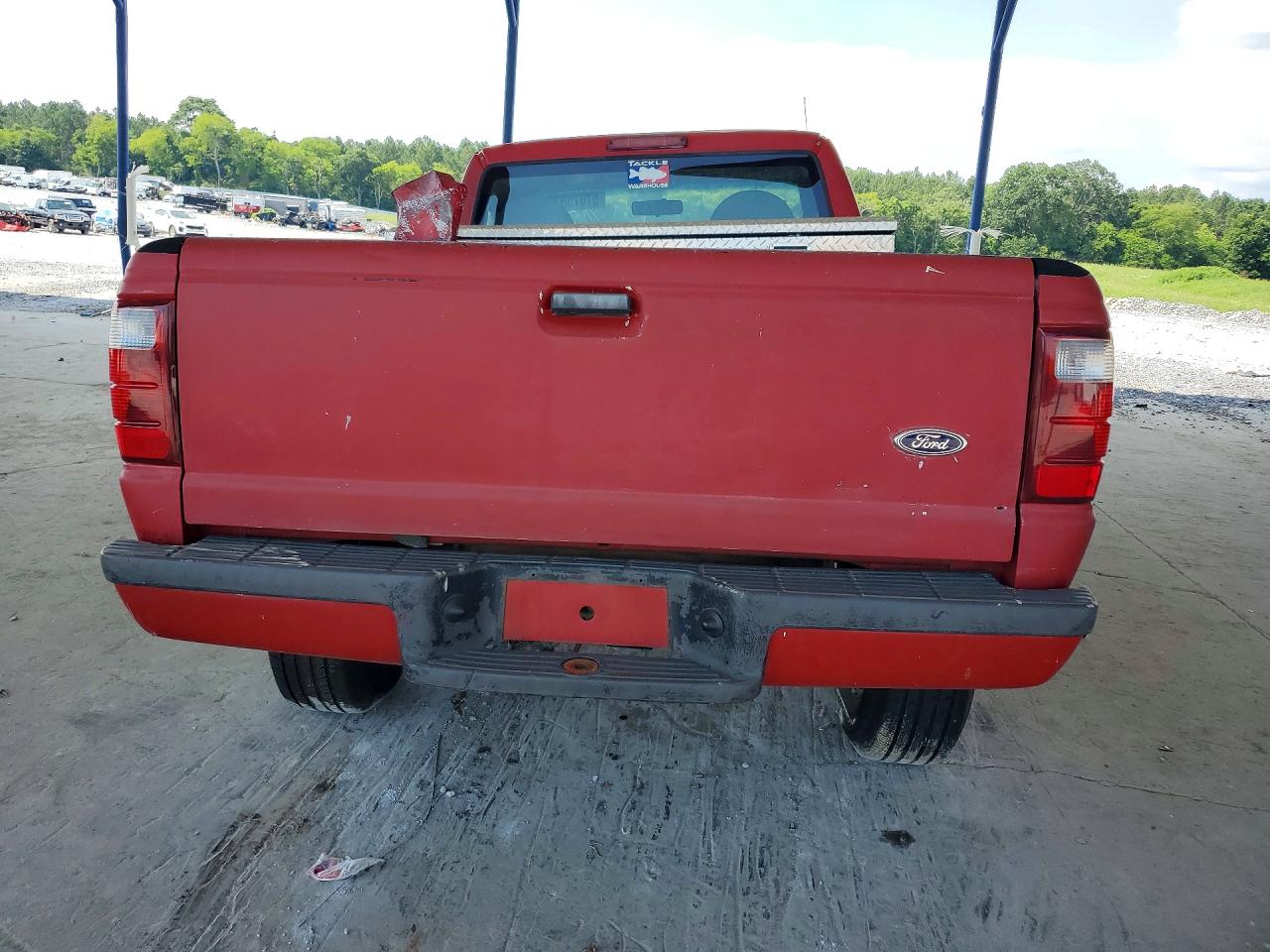2002 Ford Ranger Красный vin: 1FTYR10U12TA53762