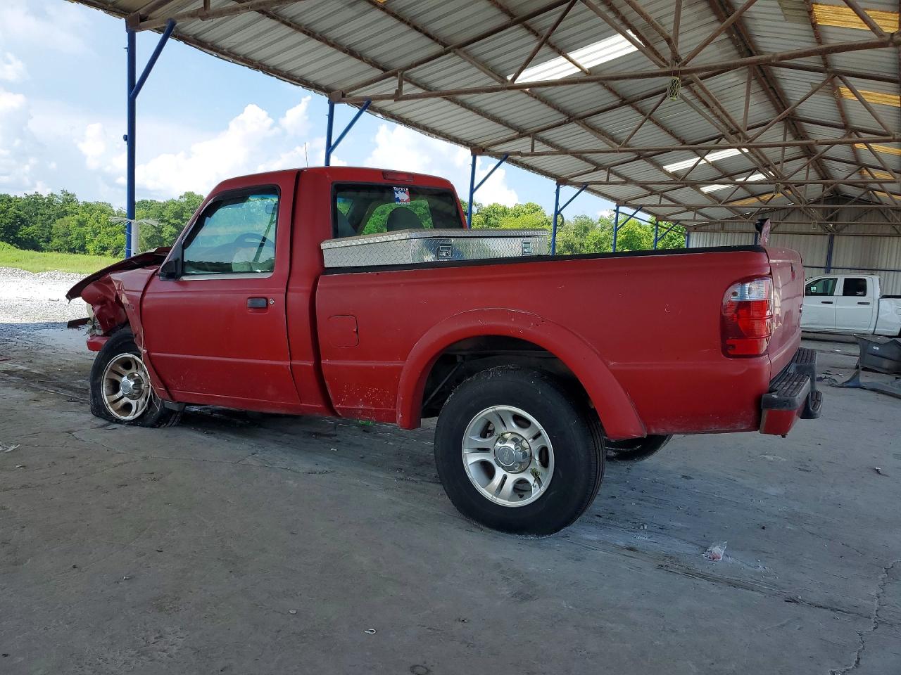 2002 Ford Ranger Красный vin: 1FTYR10U12TA53762