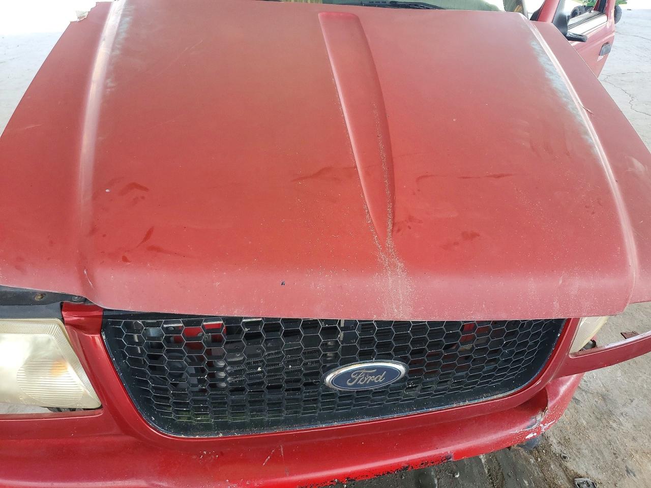 2002 Ford Ranger Красный vin: 1FTYR10U12TA53762