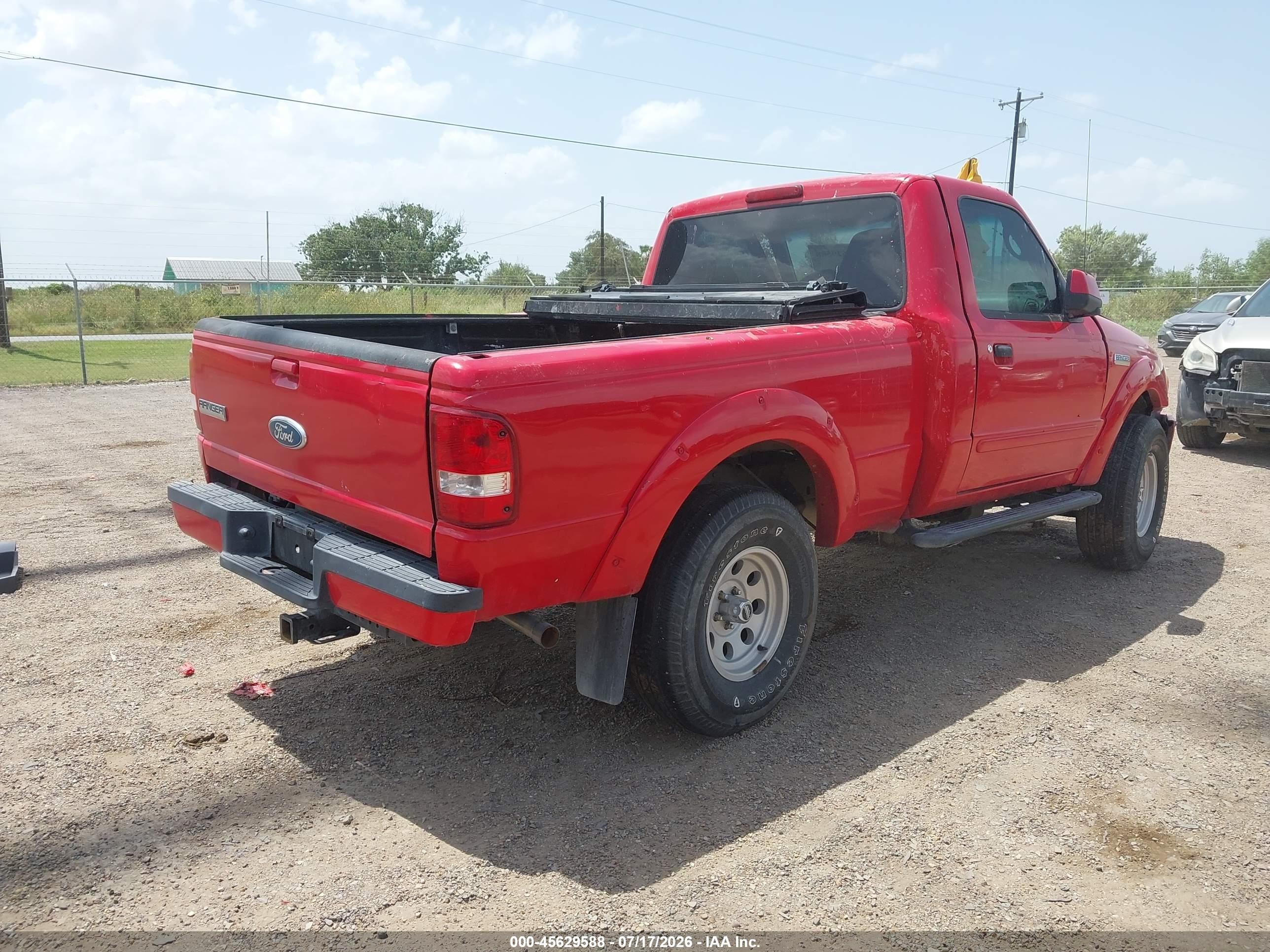 2006 Ford Ranger Sport/stx/xl/xlt Red vin: 1FTYR10U16PA52870