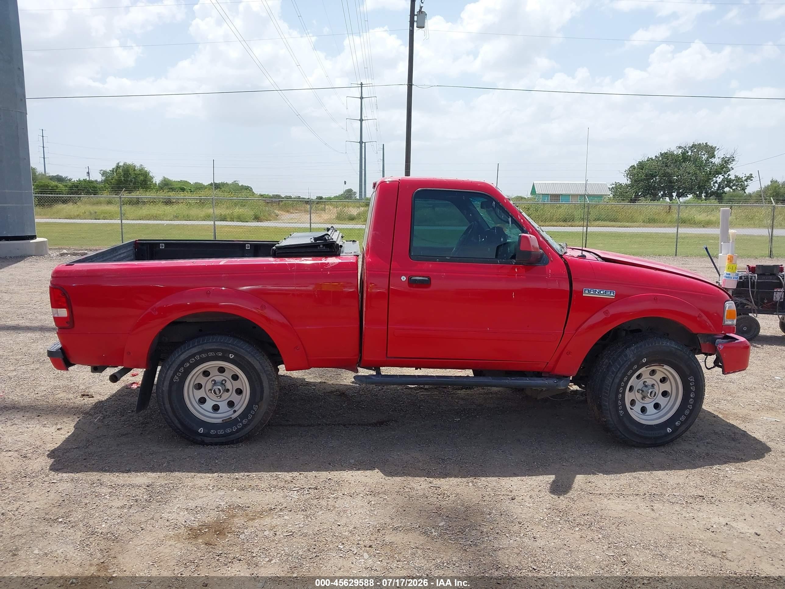 2006 Ford Ranger Sport/stx/xl/xlt Red vin: 1FTYR10U16PA52870