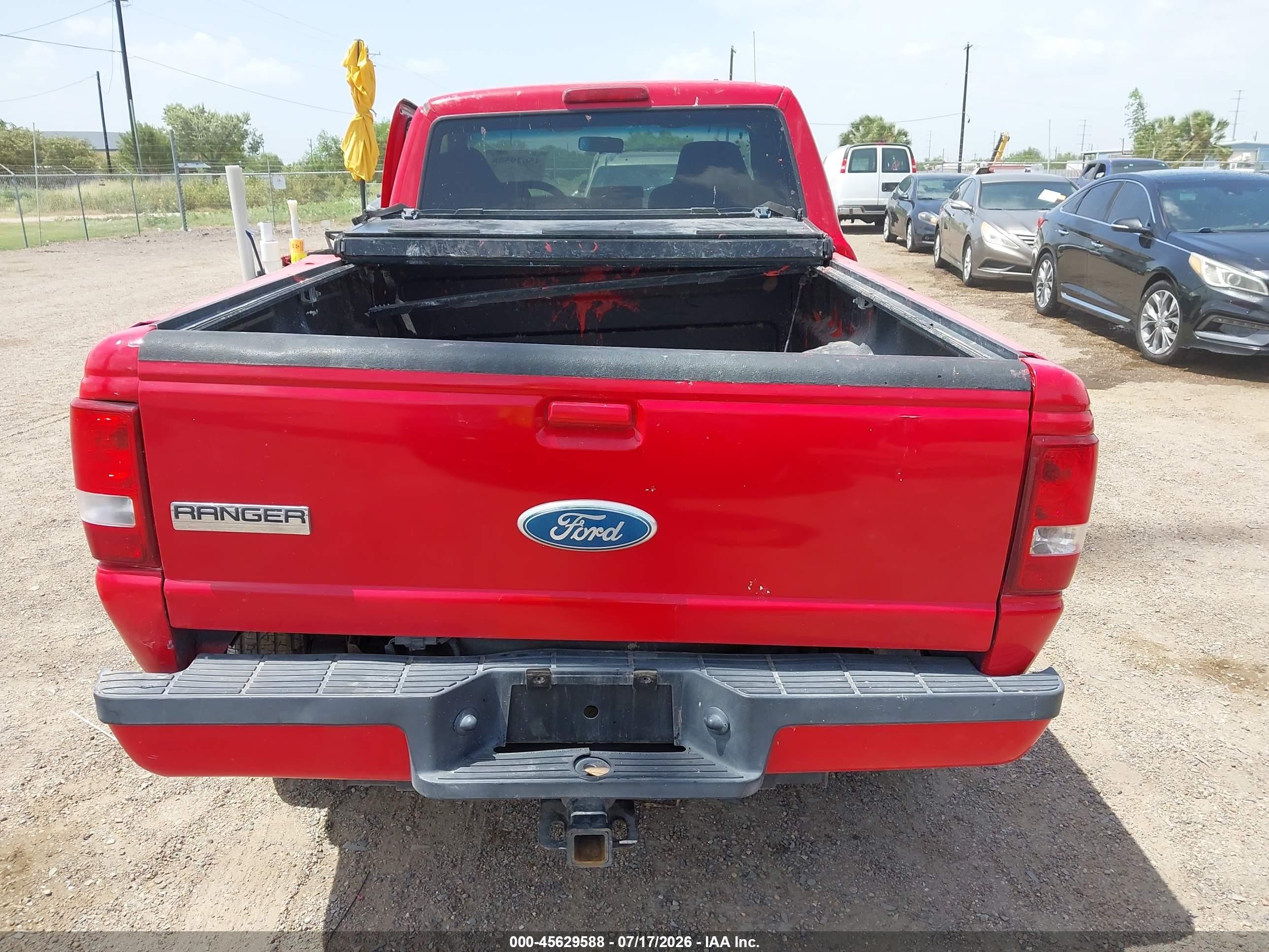 2006 Ford Ranger Sport/stx/xl/xlt Red vin: 1FTYR10U16PA52870