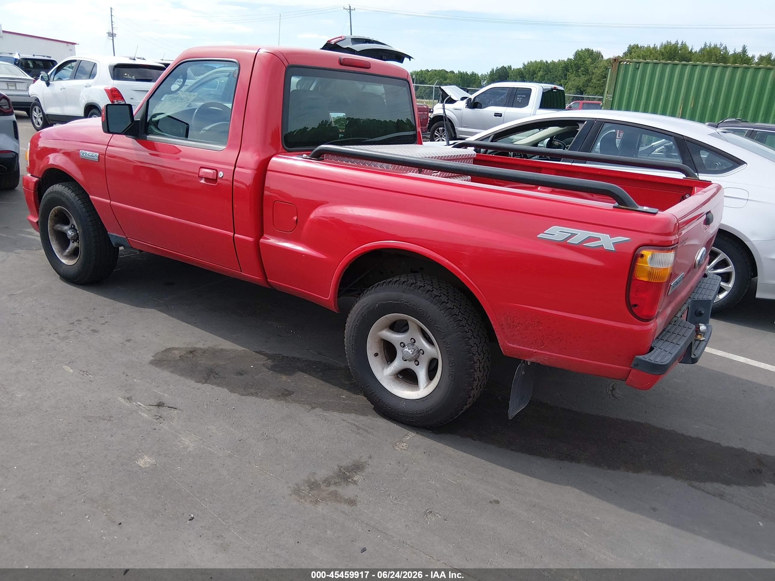 2006 Ford Ranger Sport/stx/xl/xlt Красный vin: 1FTYR10U16PA75419